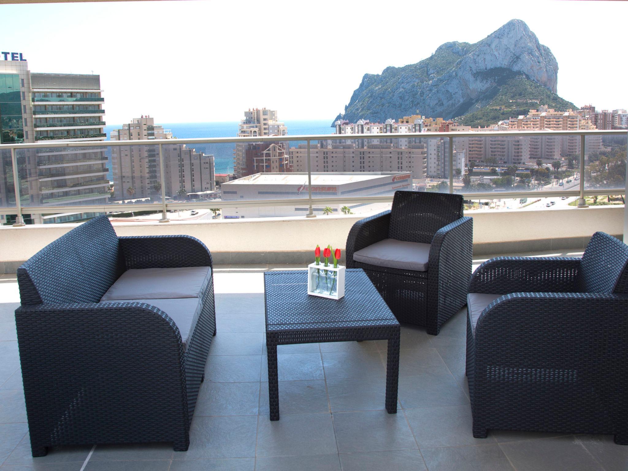 Foto 4 - Apartamento de 2 habitaciones en Calpe con piscina y jardín