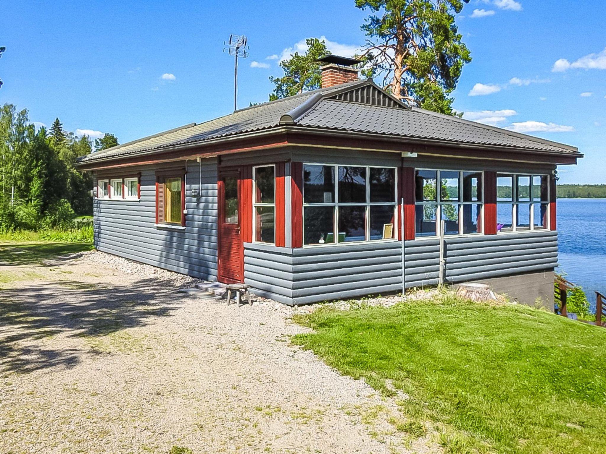 Foto 17 - Haus mit 1 Schlafzimmer in Saarijärvi mit sauna