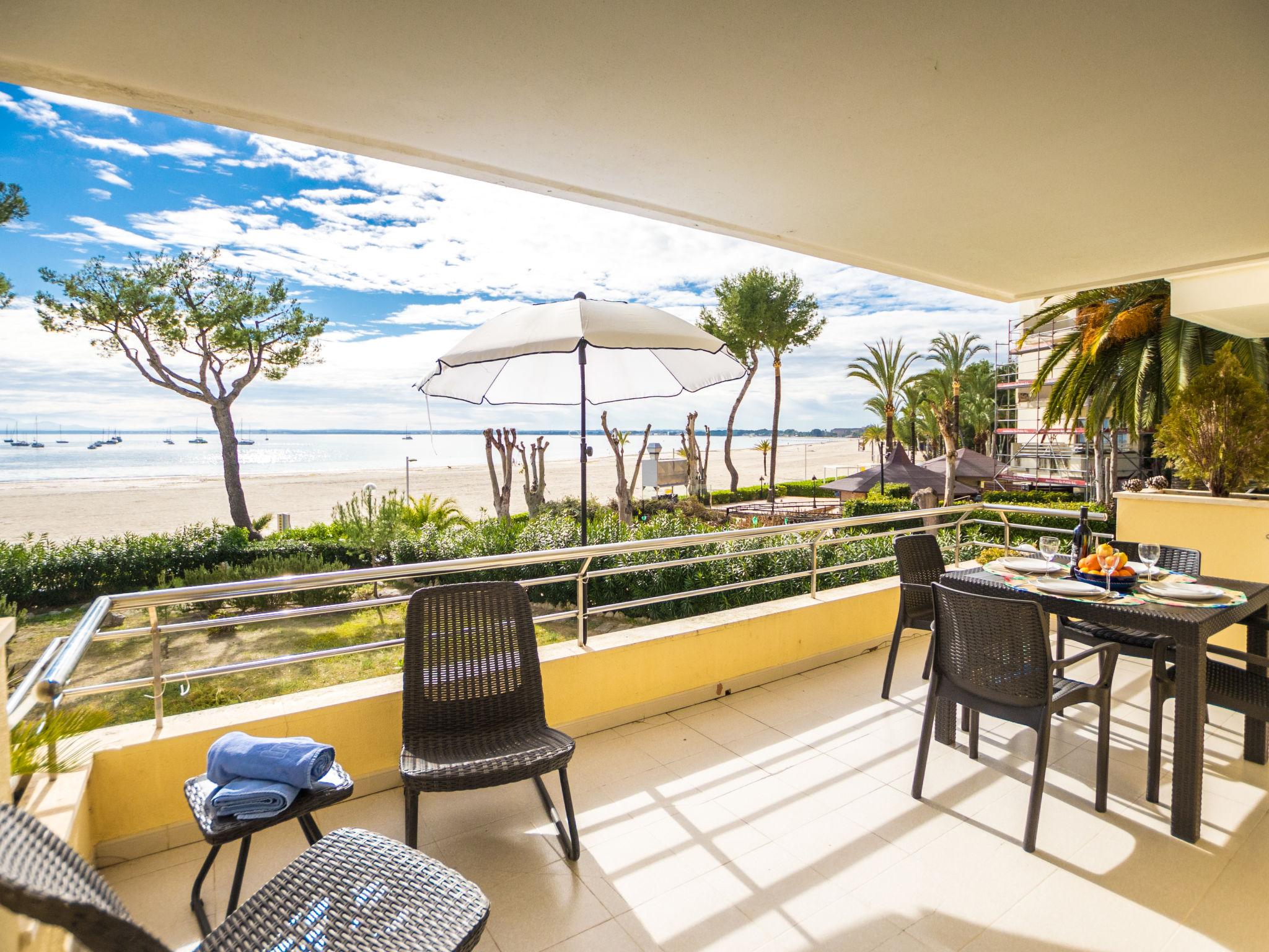 Foto 2 - Apartamento de 2 habitaciones en Alcúdia con jardín y vistas al mar