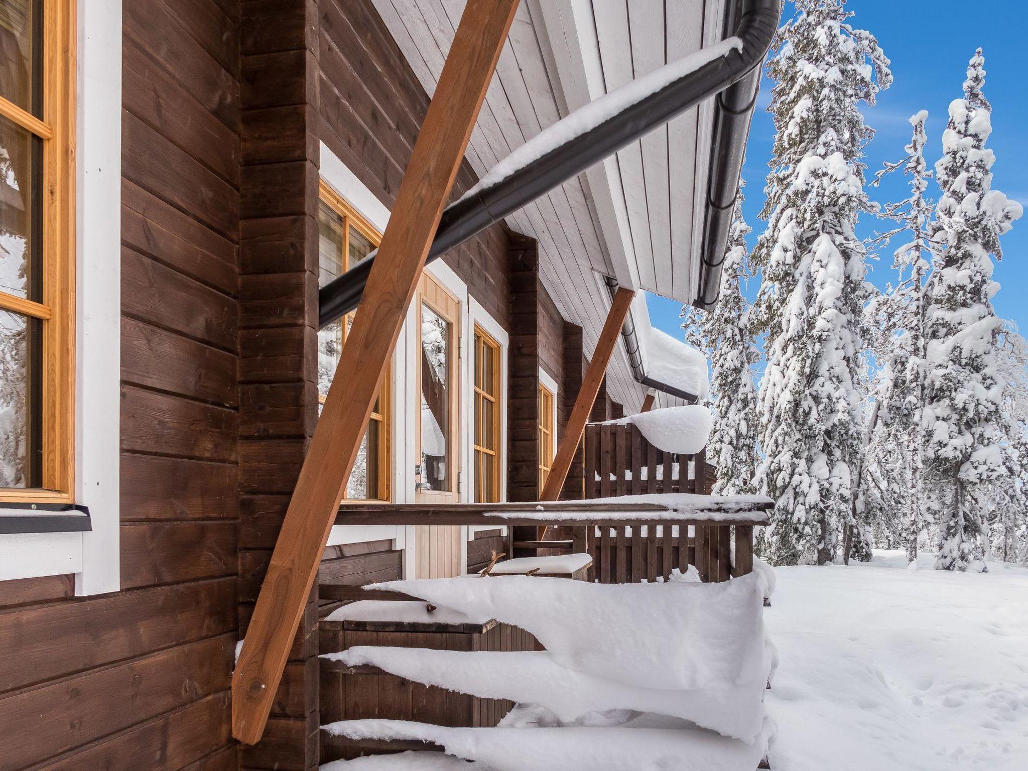 Foto 21 - Casa con 3 camere da letto a Kuusamo con sauna e vista sulle montagne