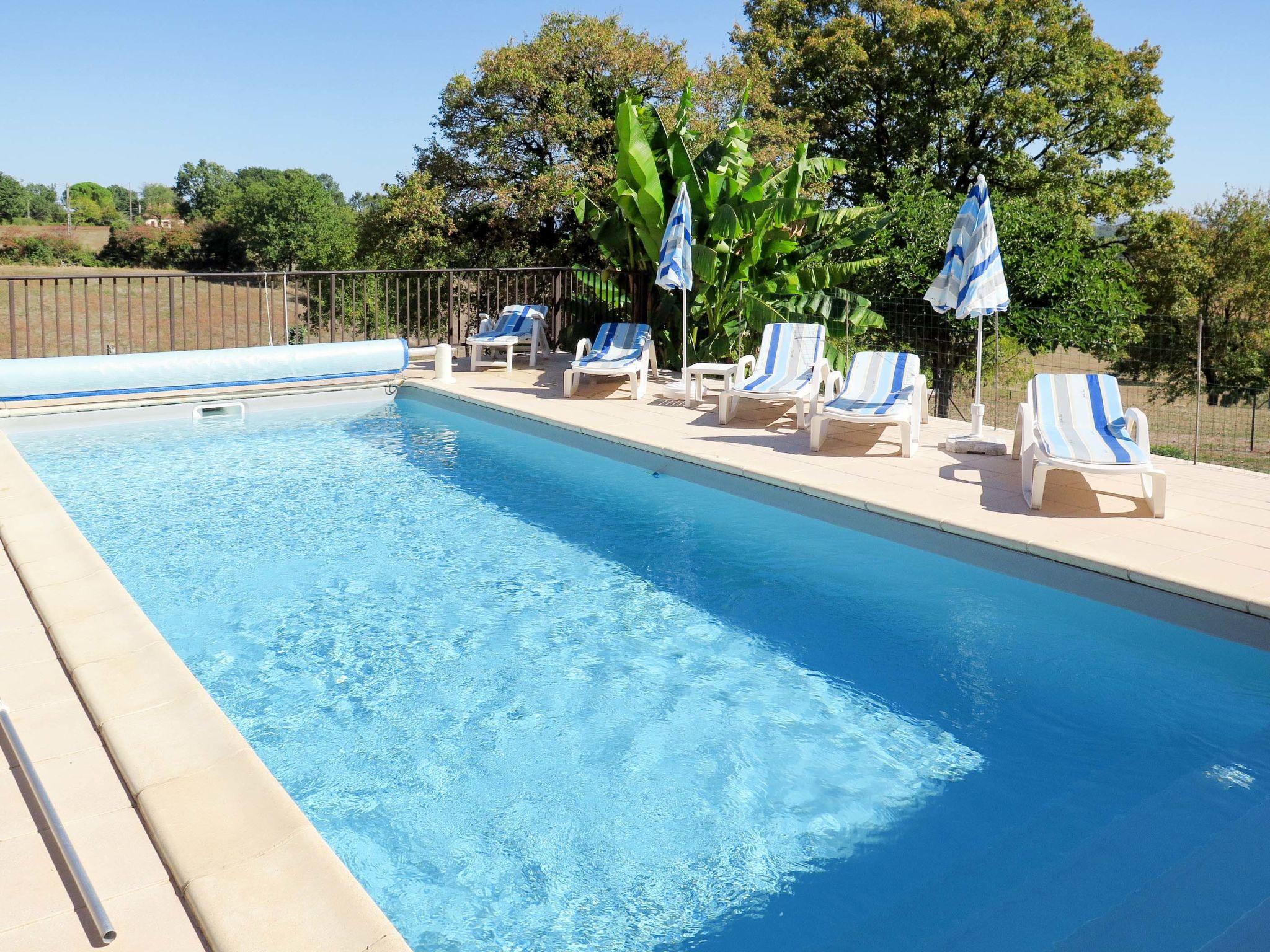 Foto 19 - Casa de 2 quartos em Loubressac com piscina privada e jardim