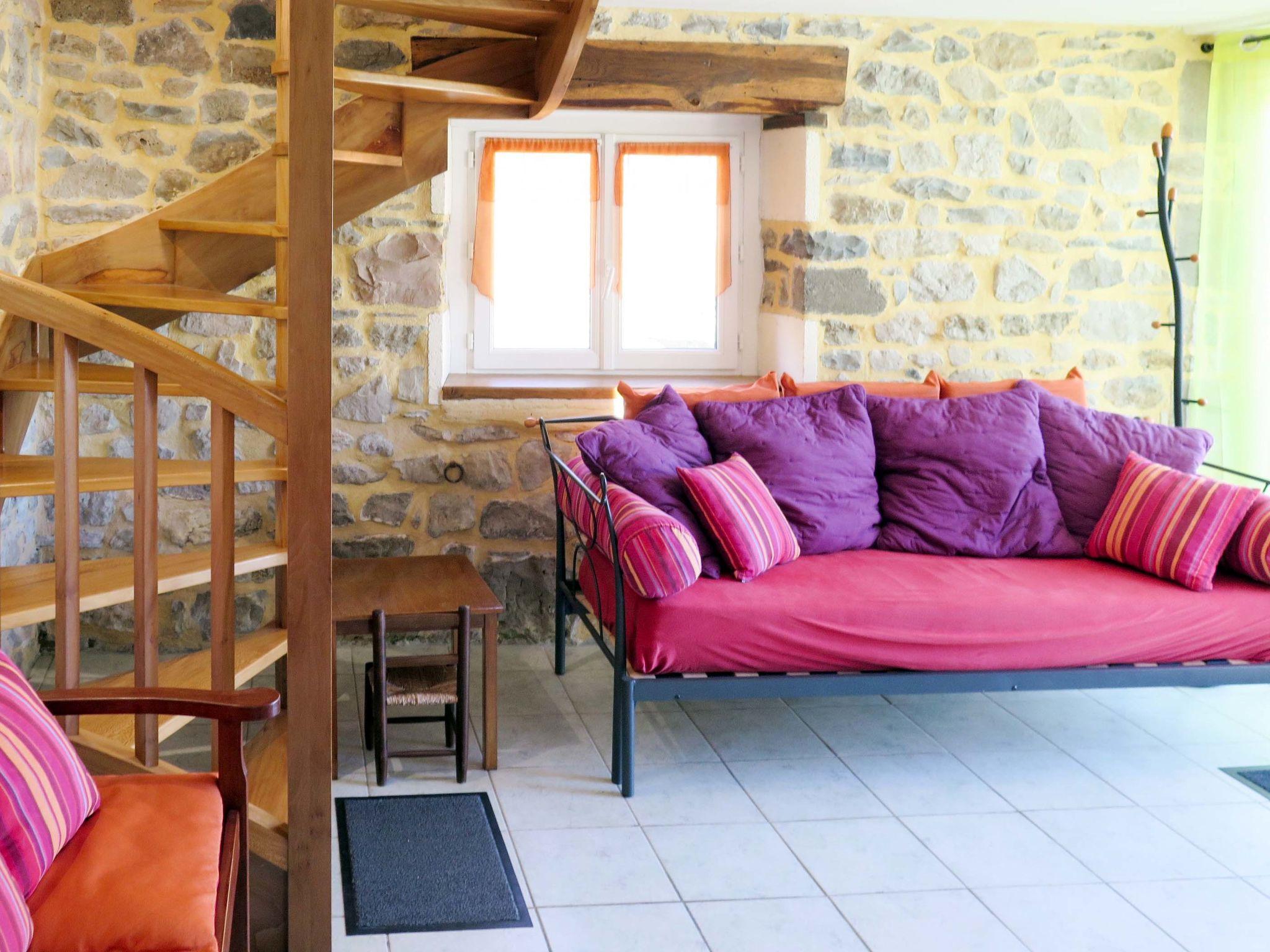 Photo 4 - Maison de 2 chambres à Loubressac avec piscine privée et jardin