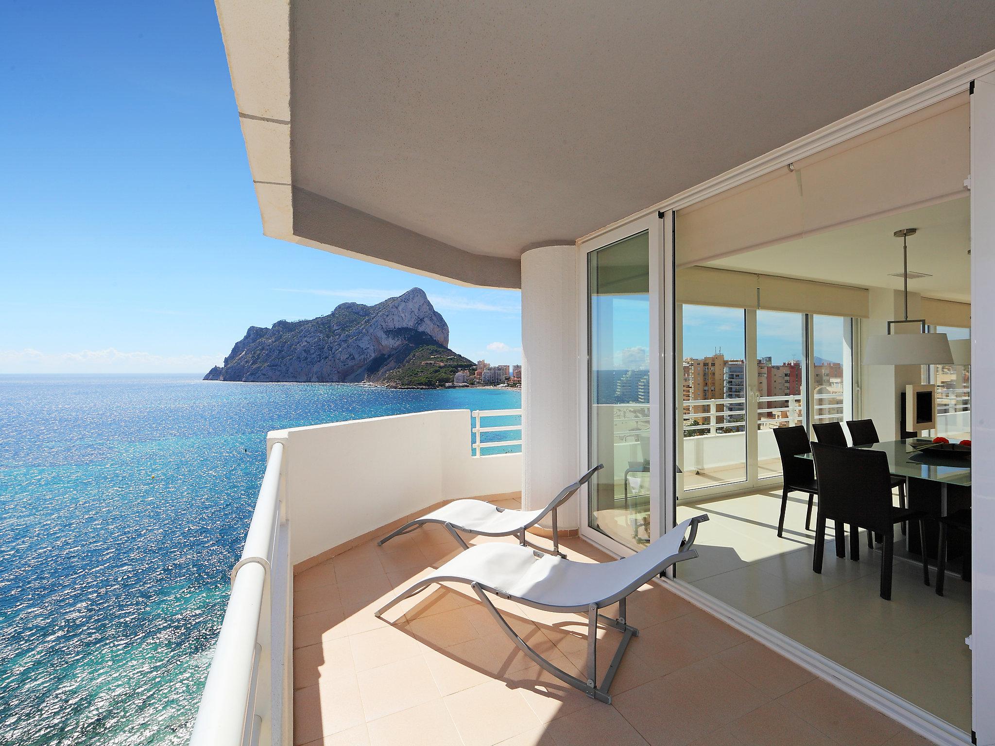 Foto 1 - Apartamento de 3 habitaciones en Calpe con piscina y vistas al mar
