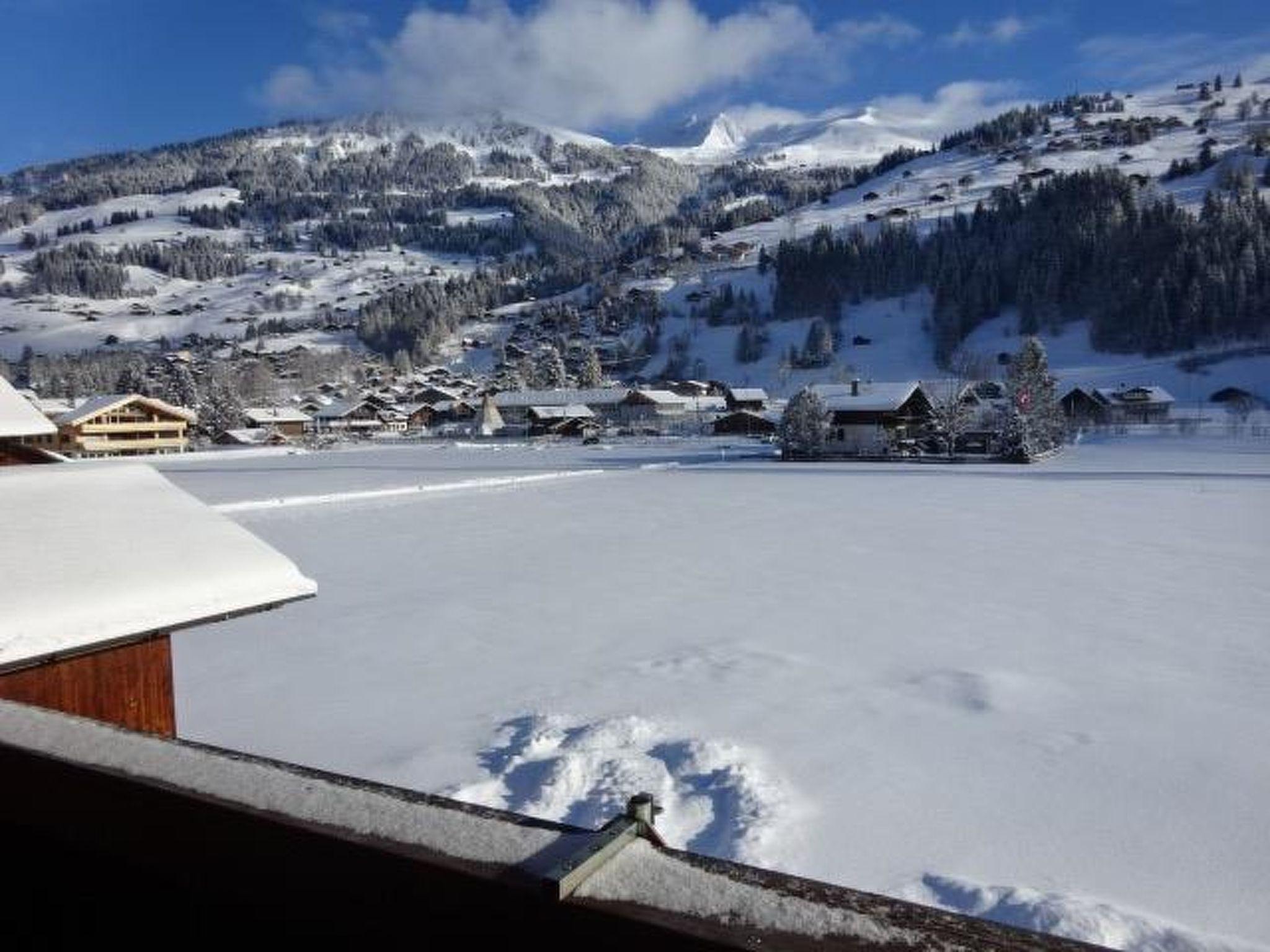 Photo 9 - Appartement de 2 chambres à Lenk avec jardin