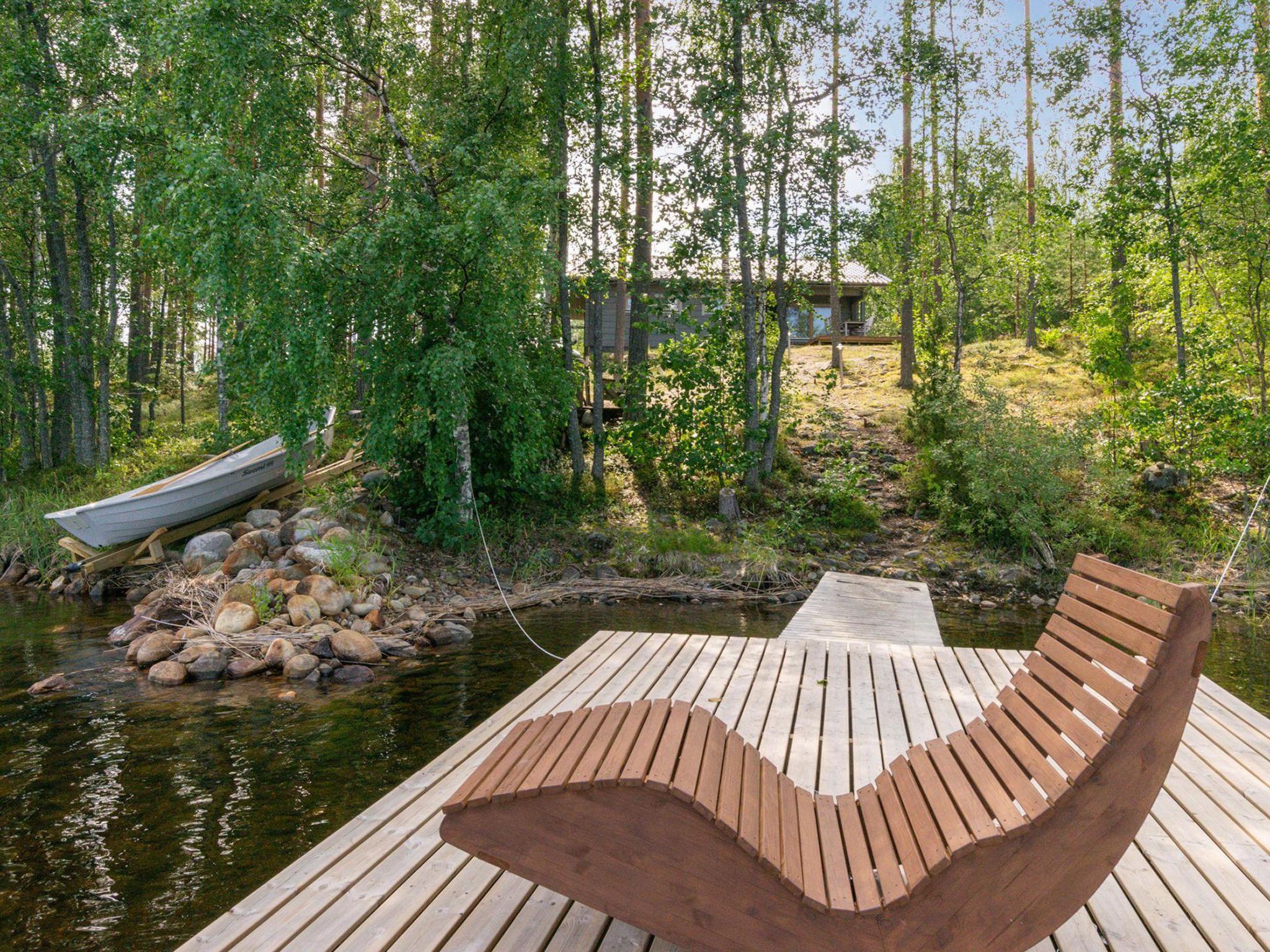 Foto 8 - Casa de 2 habitaciones en Enonkoski con sauna y bañera de hidromasaje