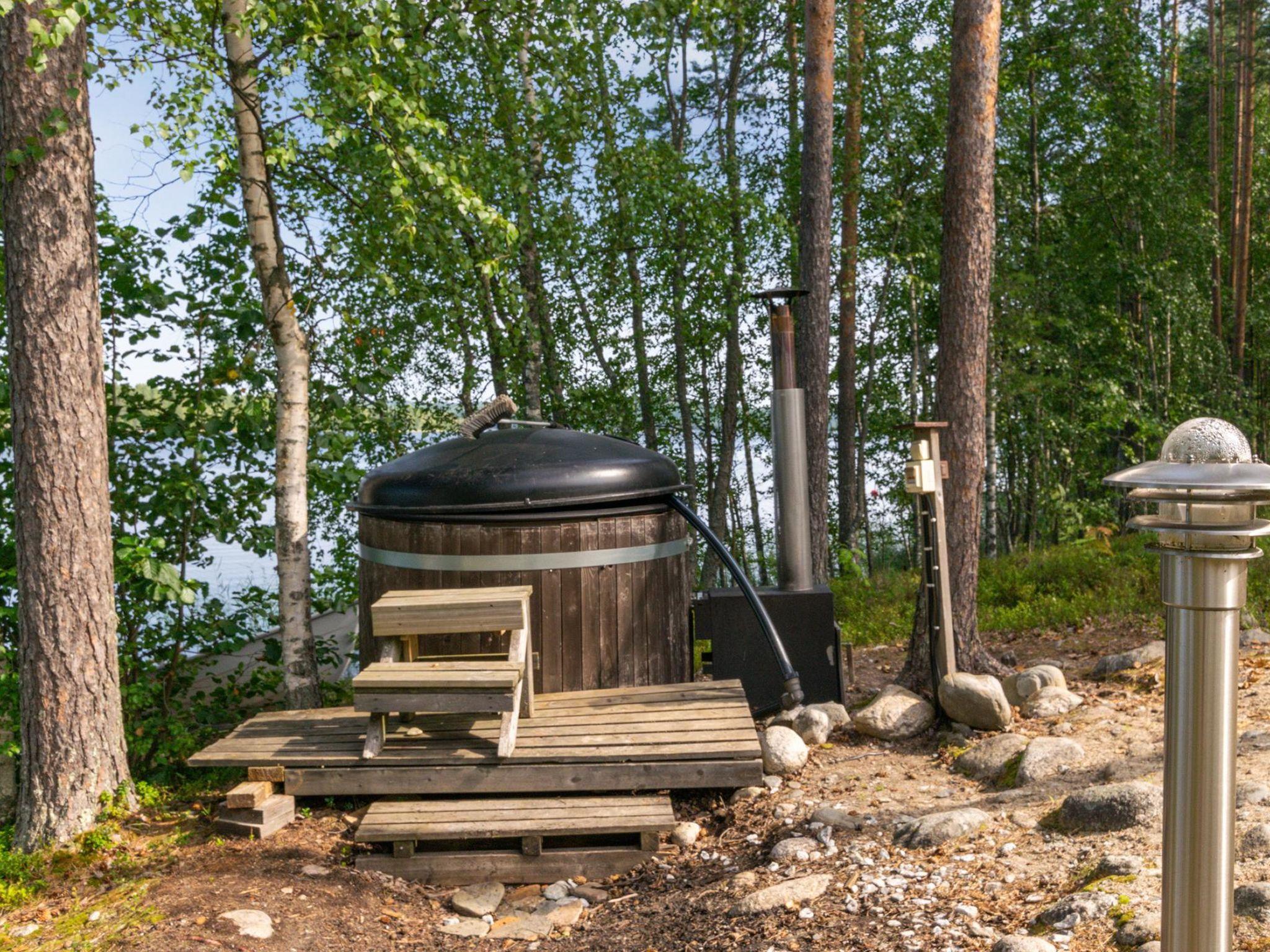 Foto 6 - Casa de 2 habitaciones en Enonkoski con sauna y bañera de hidromasaje