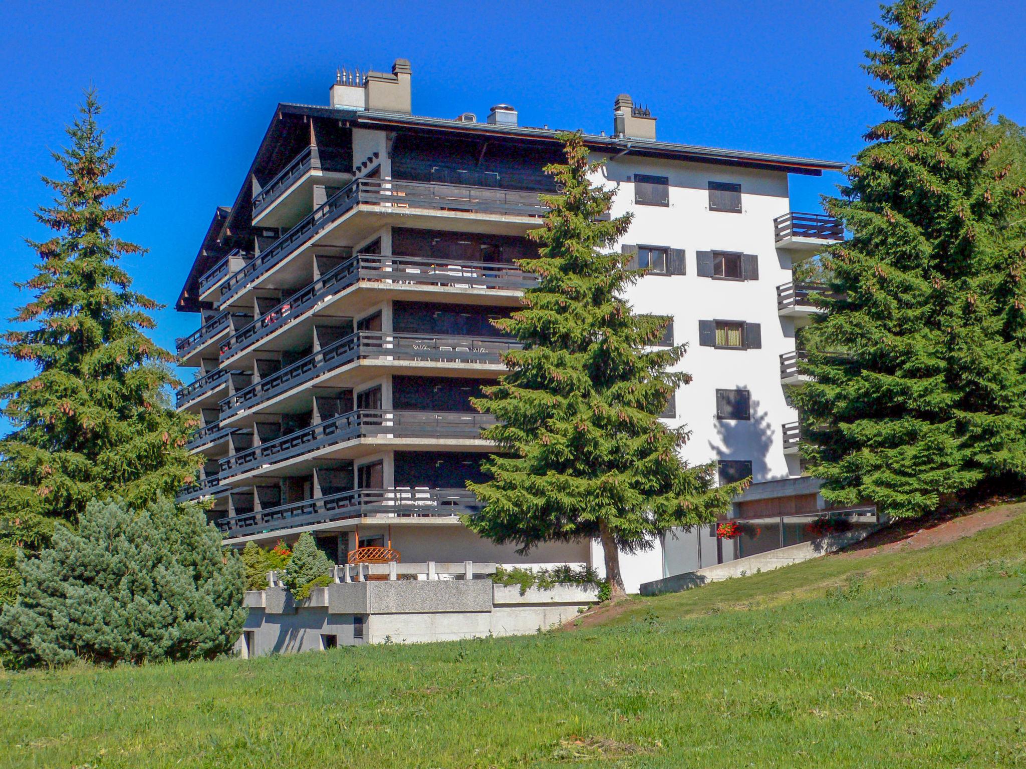 Foto 1 - Apartamento de 2 quartos em Nendaz com piscina e vista para a montanha