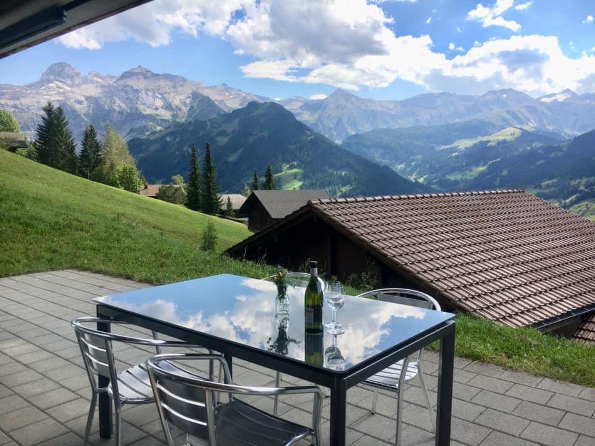 Photo 4 - Appartement de 3 chambres à Lenk avec jardin