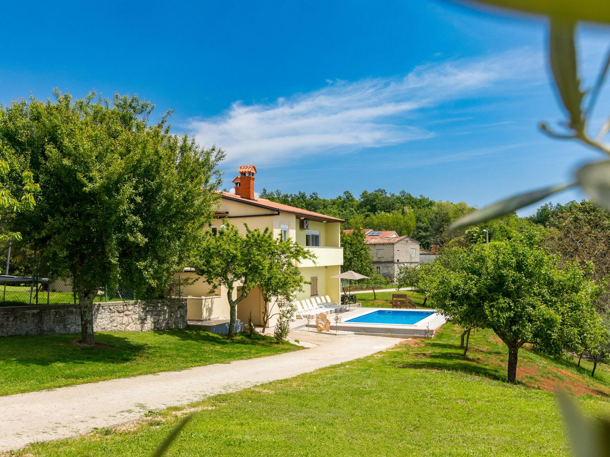 Foto 23 - Casa de 3 quartos em Pićan com piscina privada e terraço