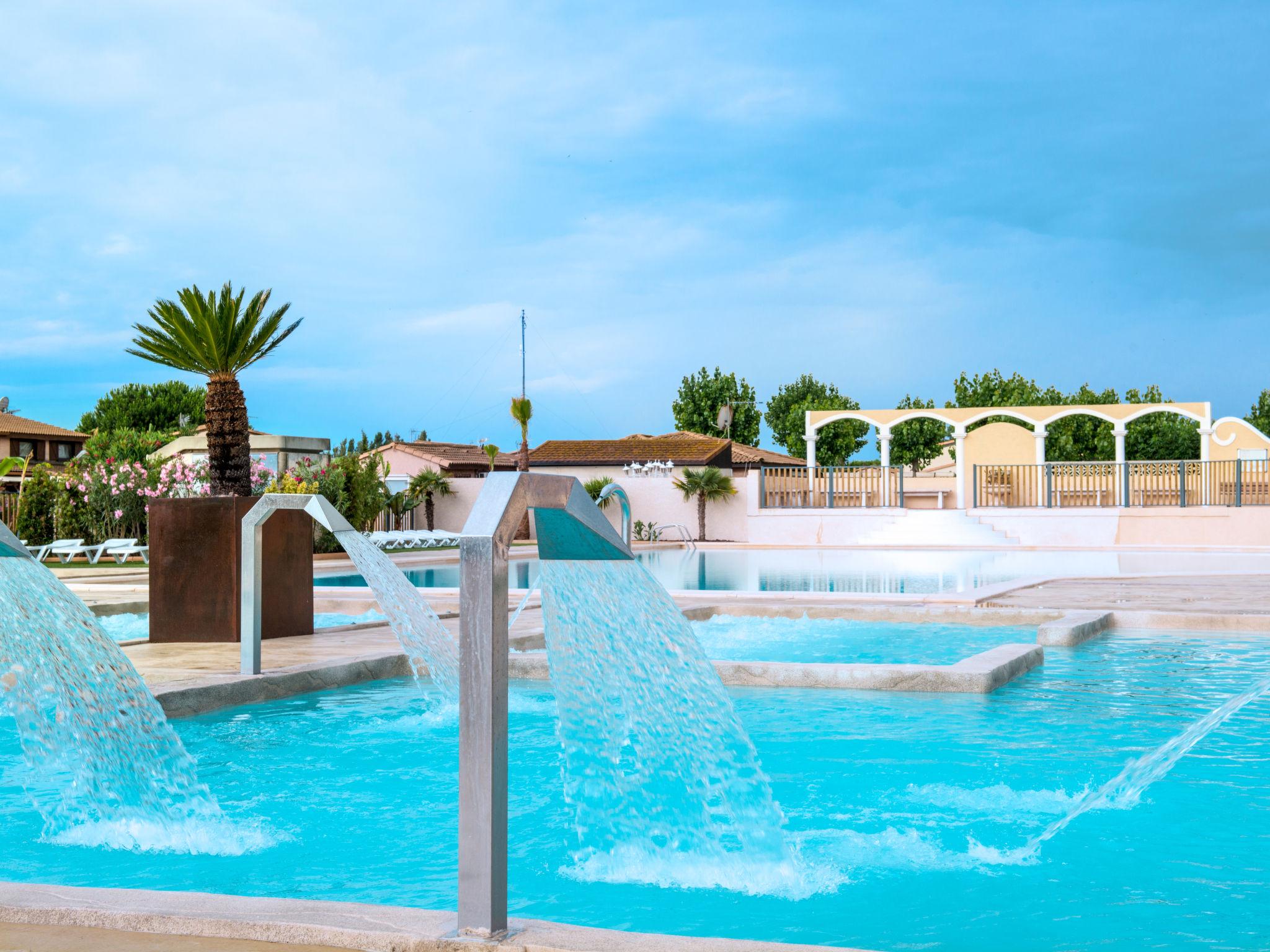 Foto 2 - Casa de 2 quartos em Portiragnes com piscina e terraço