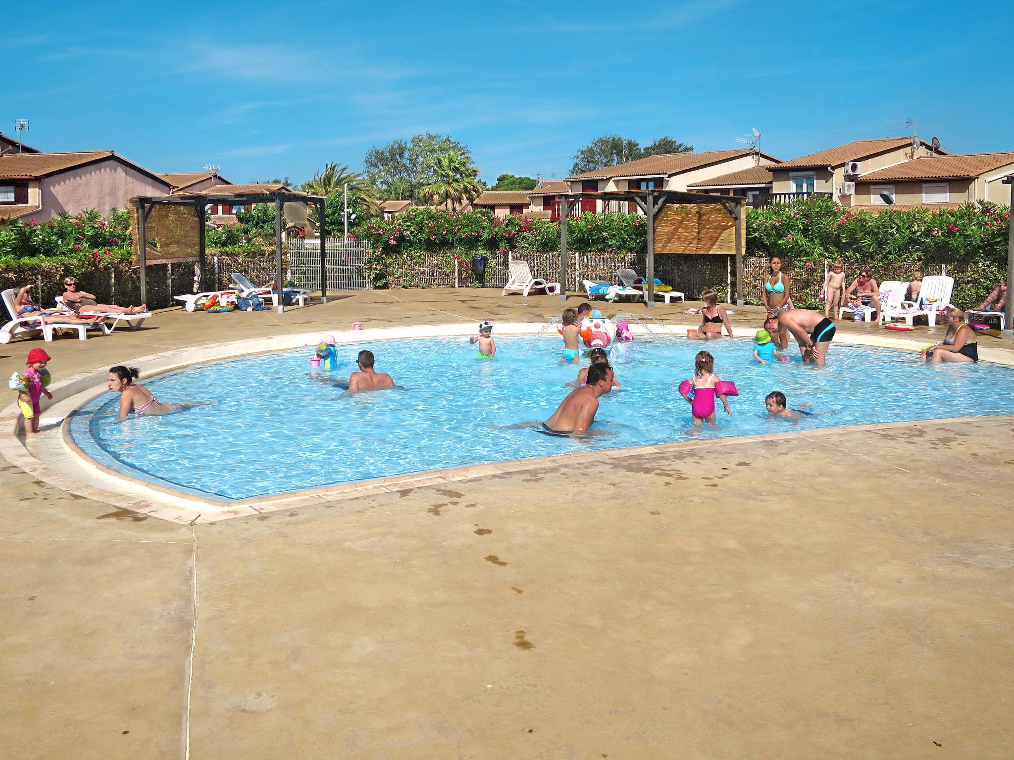 Foto 22 - Casa de 3 quartos em Portiragnes com piscina e terraço