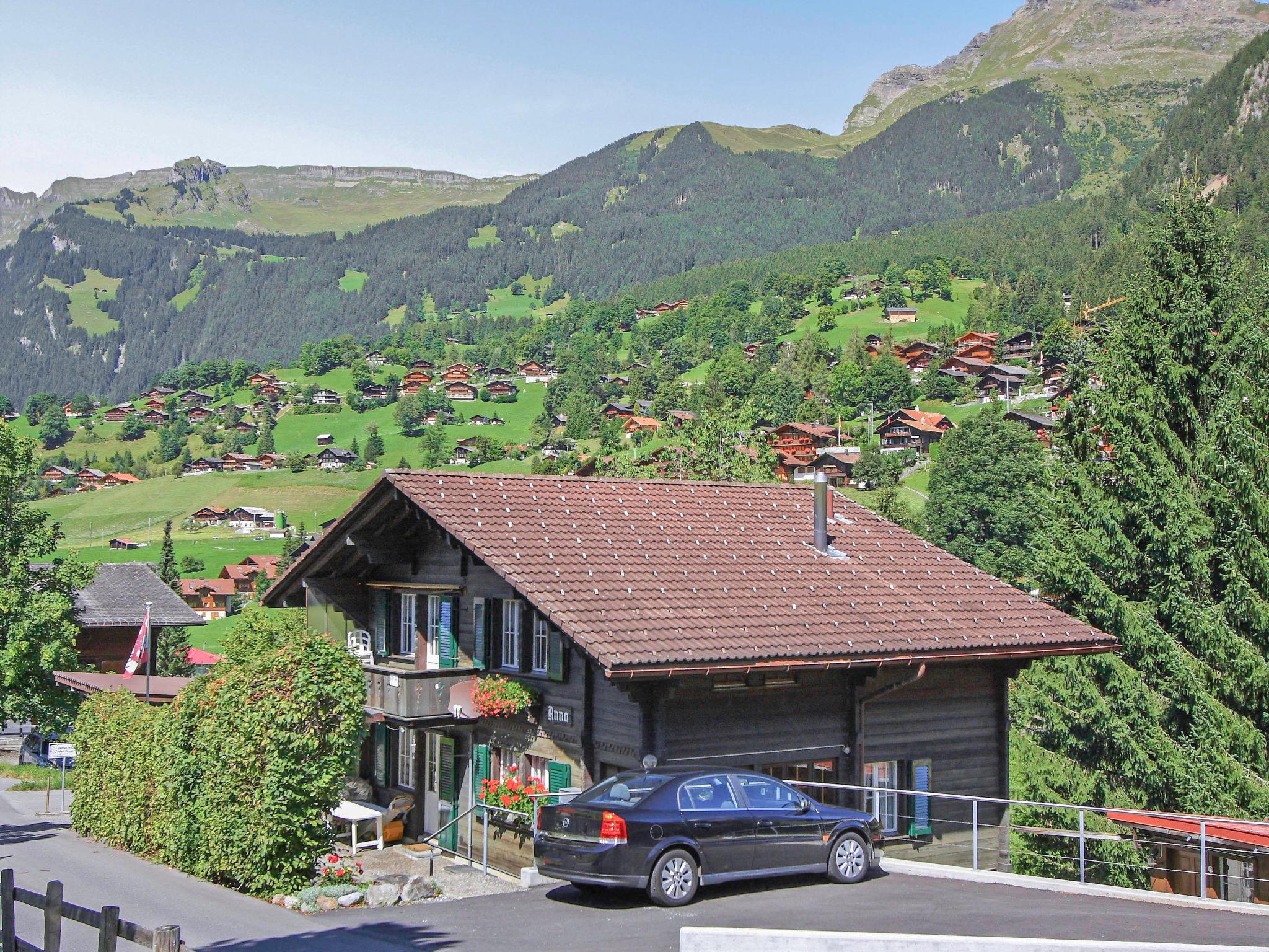 Photo 1 - Appartement de 2 chambres à Grindelwald avec vues sur la montagne