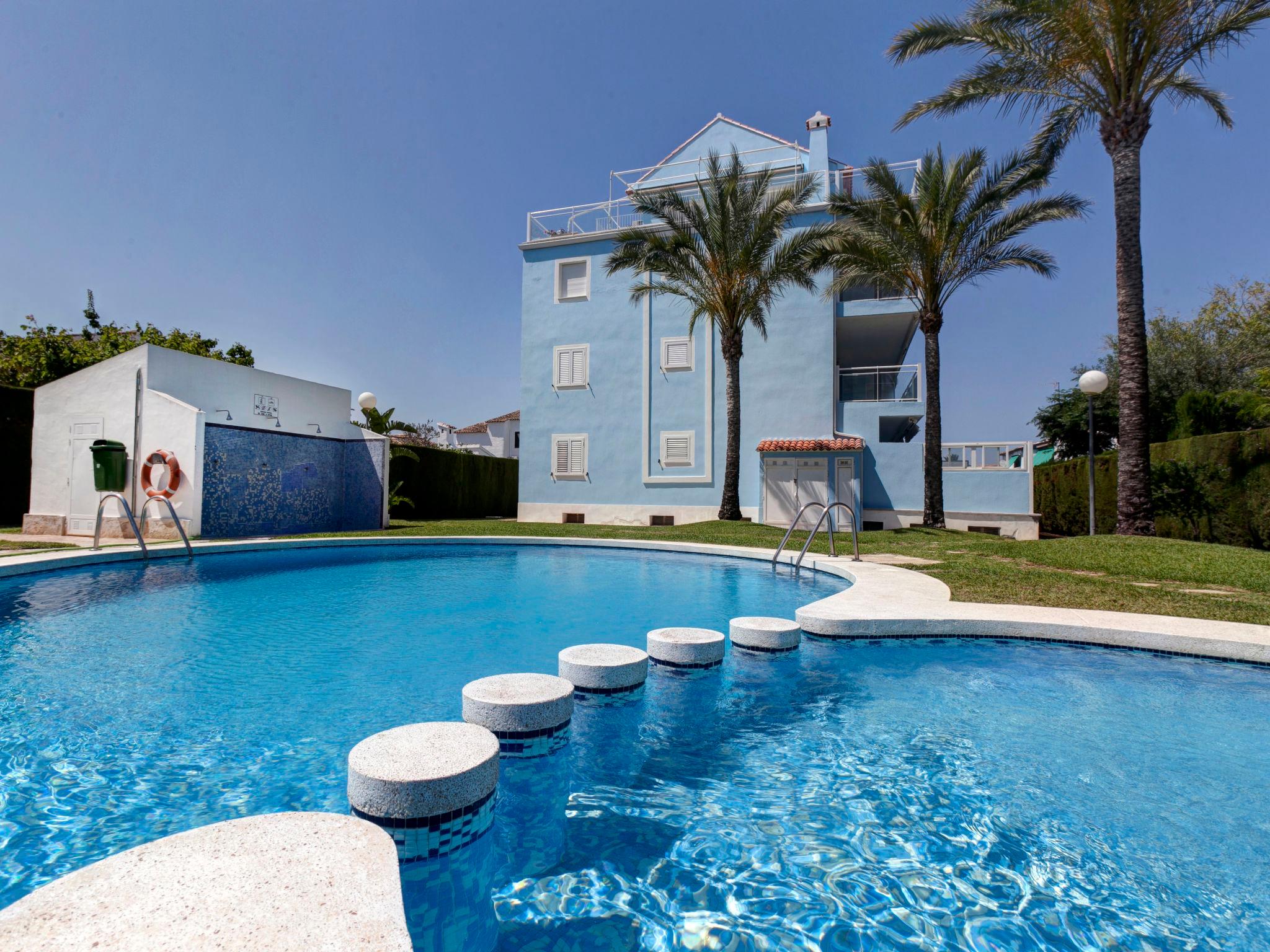 Foto 12 - Apartamento de 2 quartos em Dénia com piscina e jardim