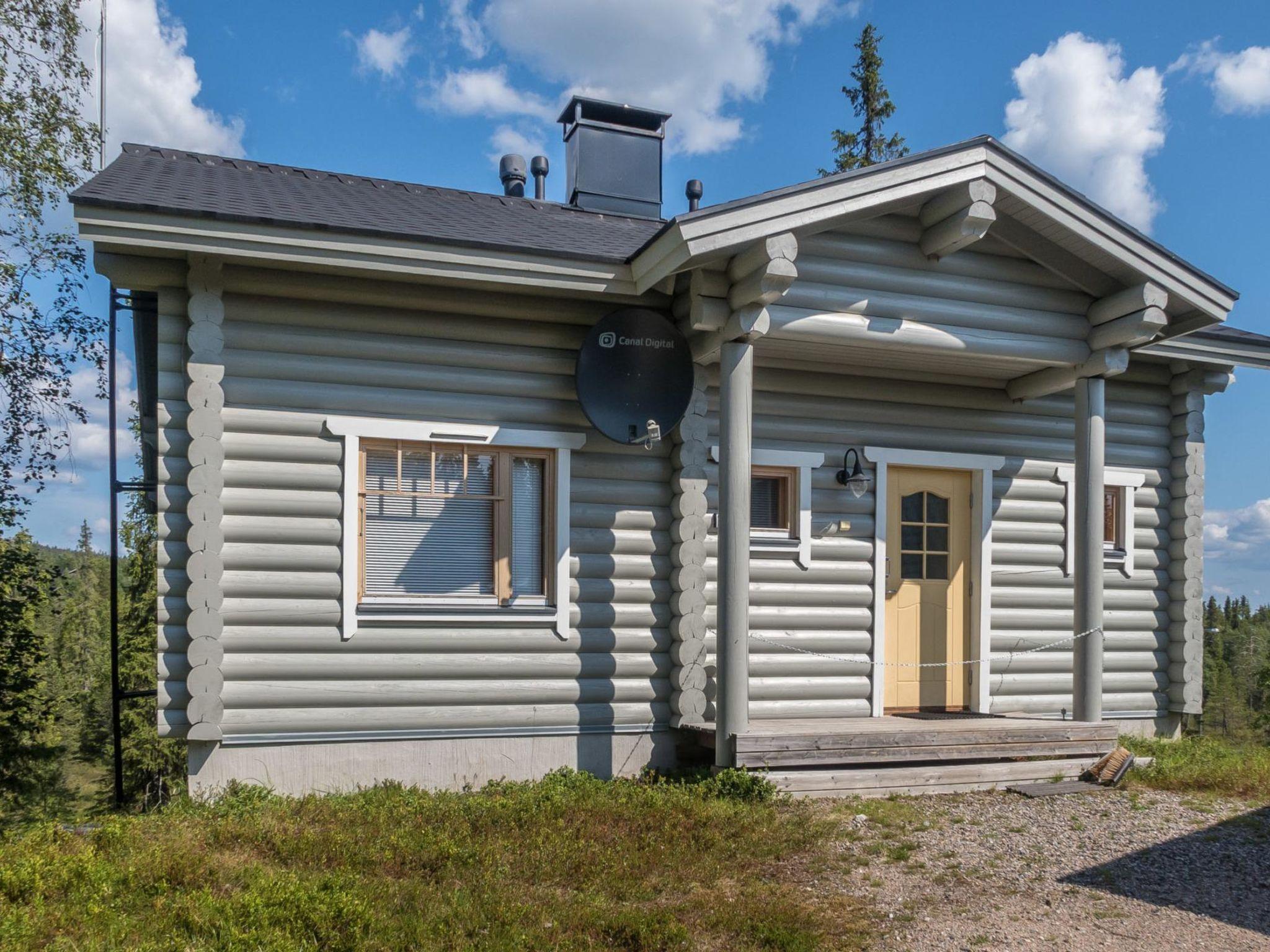 Foto 3 - Haus mit 1 Schlafzimmer in Kuusamo mit sauna und blick auf die berge