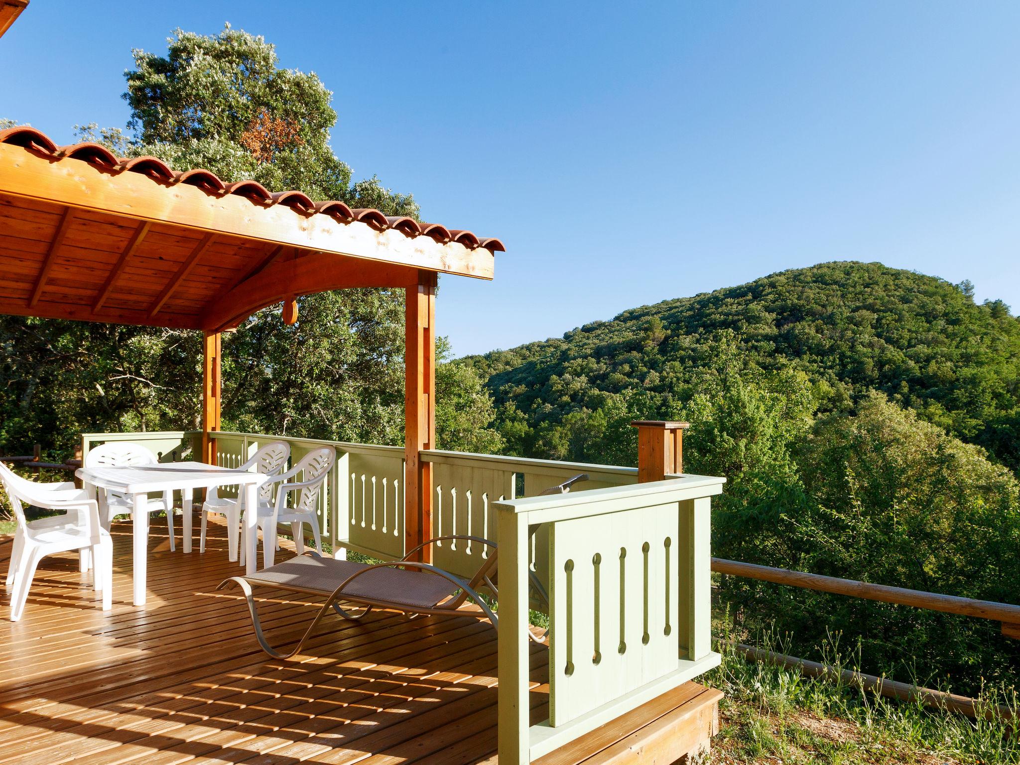 Foto 3 - Casa de 2 quartos em Lagorce com piscina e terraço