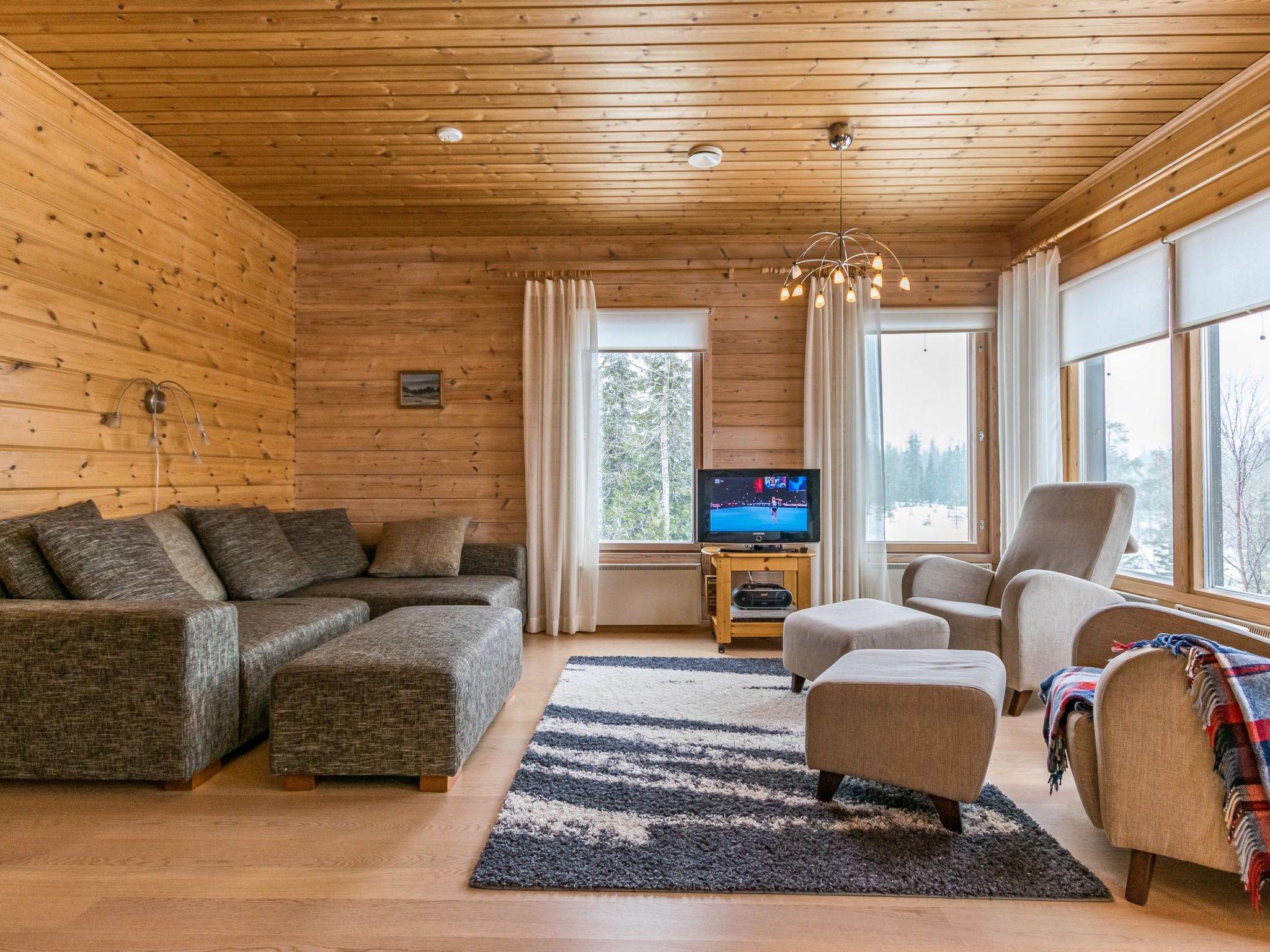 Foto 5 - Casa con 3 camere da letto a Kuusamo con sauna e vista sulle montagne