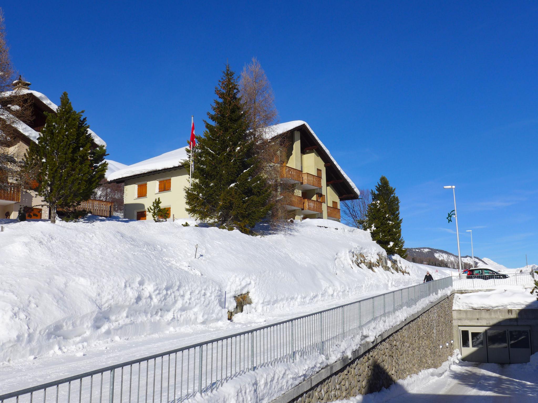 Photo 18 - Appartement en Madulain avec jardin et vues sur la montagne