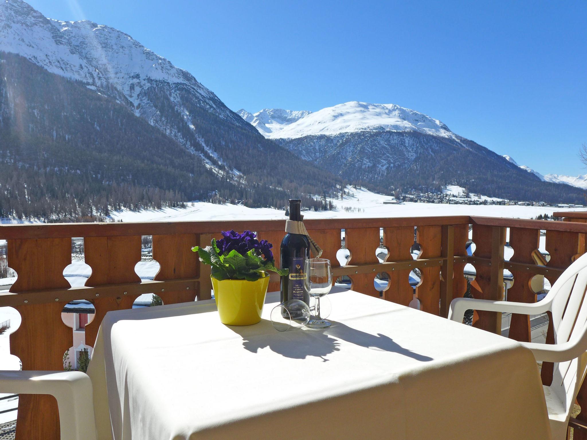 Photo 6 - Appartement en Madulain avec jardin et vues sur la montagne