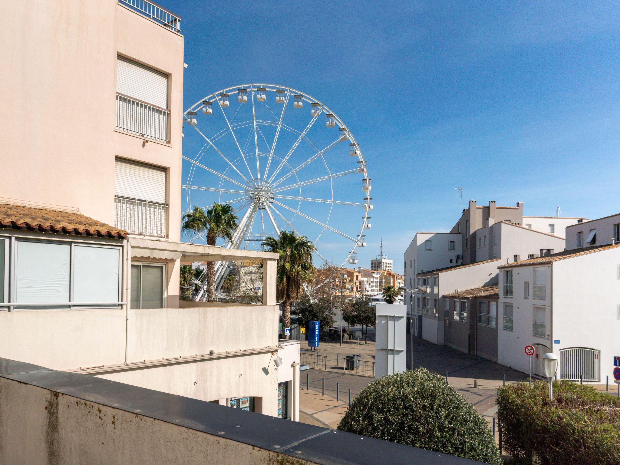 Foto 14 - Apartamento de 1 quarto em Agde com terraço e vistas do mar