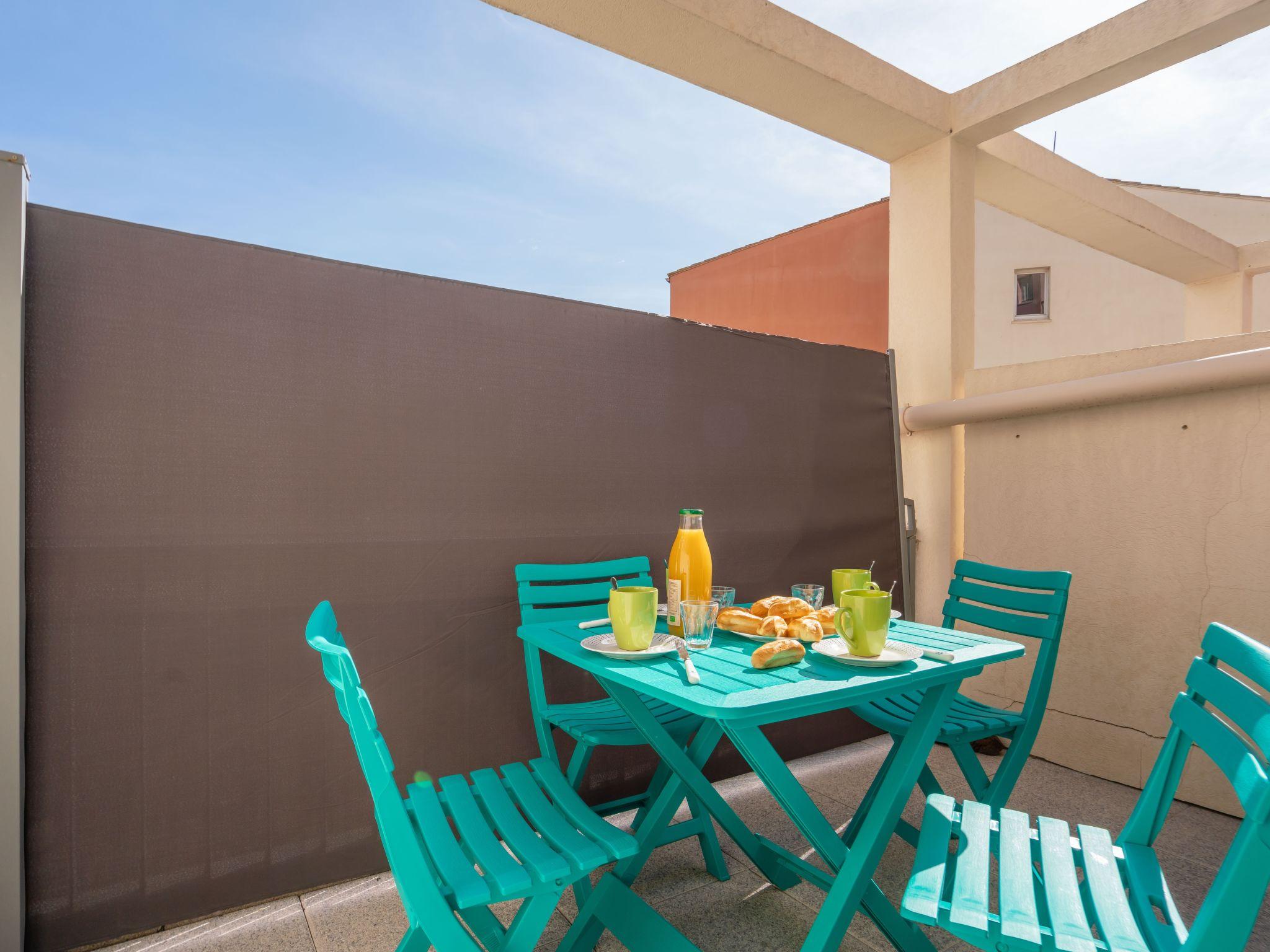 Foto 12 - Apartamento de 1 quarto em Agde com terraço e vistas do mar