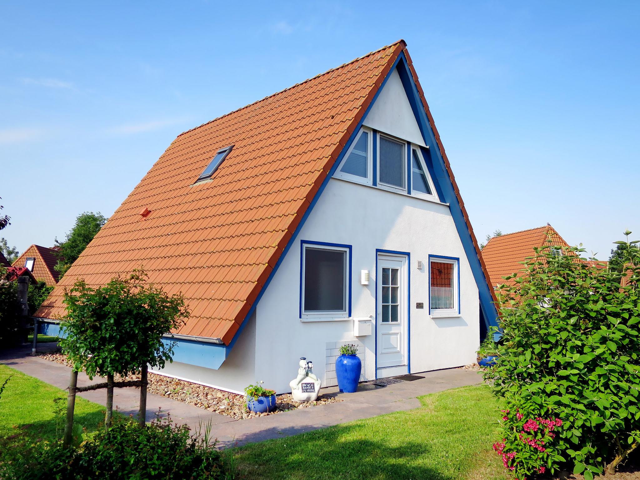 Foto 15 - Casa con 2 camere da letto a Wurster Nordseeküste con terrazza e vista mare