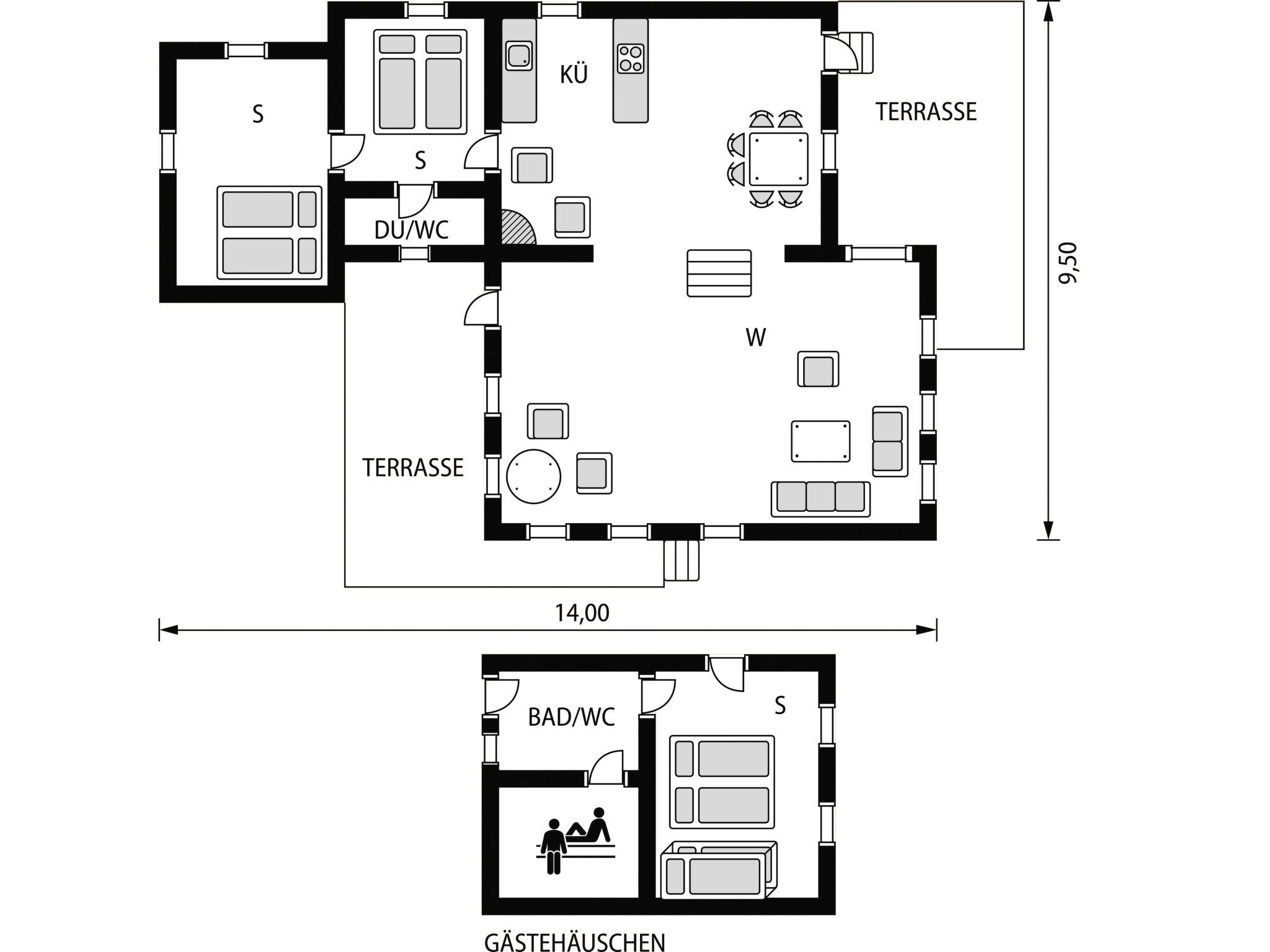 Photo 19 - 2 bedroom House in Farsund with garden and terrace