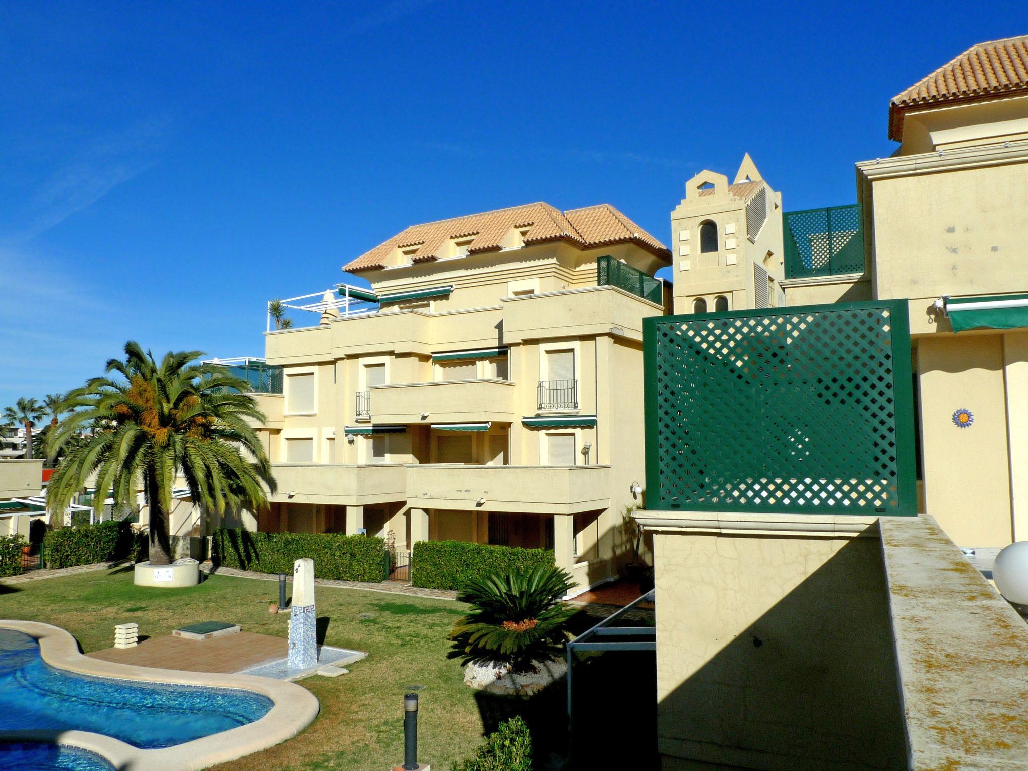 Foto 23 - Apartamento de 2 habitaciones en Dénia con piscina y vistas al mar