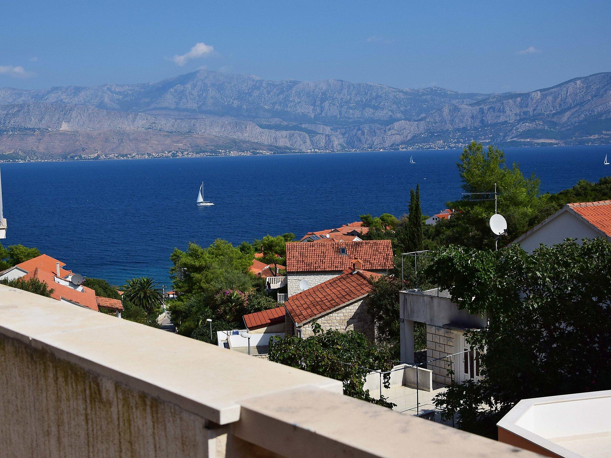 Foto 12 - Casa de 5 habitaciones en Postira con terraza y vistas al mar