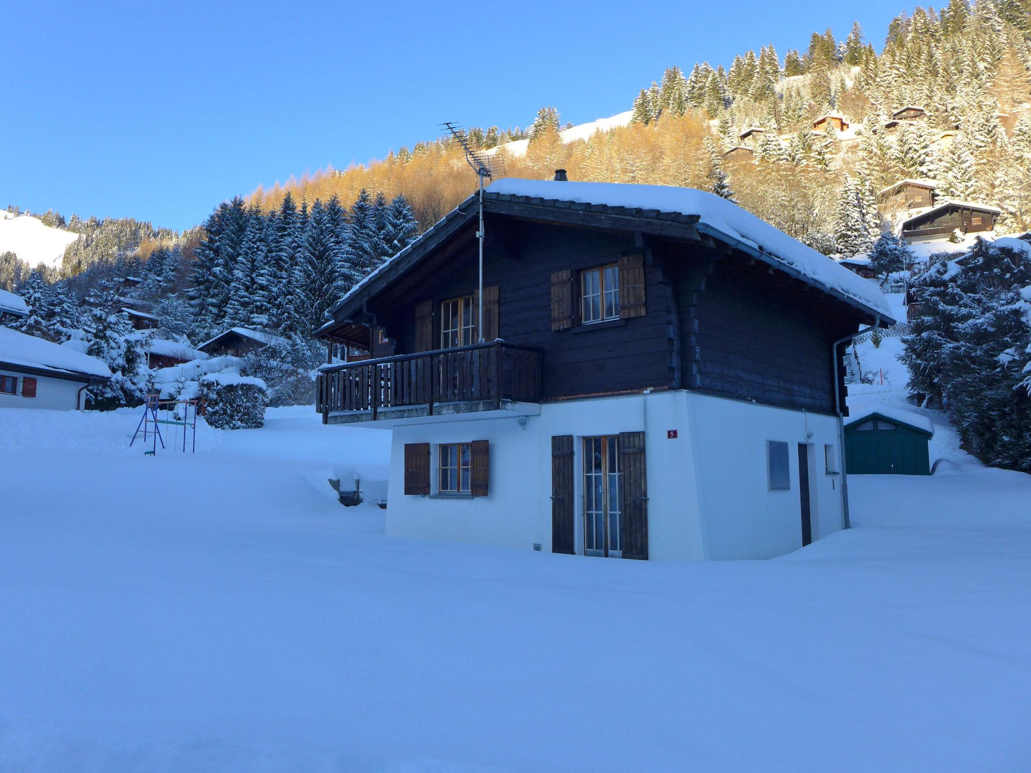 Photo 11 - Maison de 3 chambres à Gruyères avec jardin et vues sur la montagne