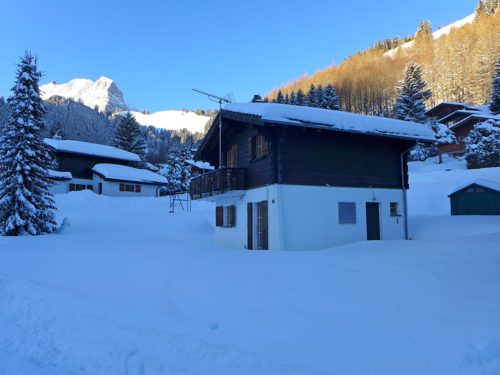 Foto 12 - Casa con 3 camere da letto a Gruyères con giardino e vista sulle montagne