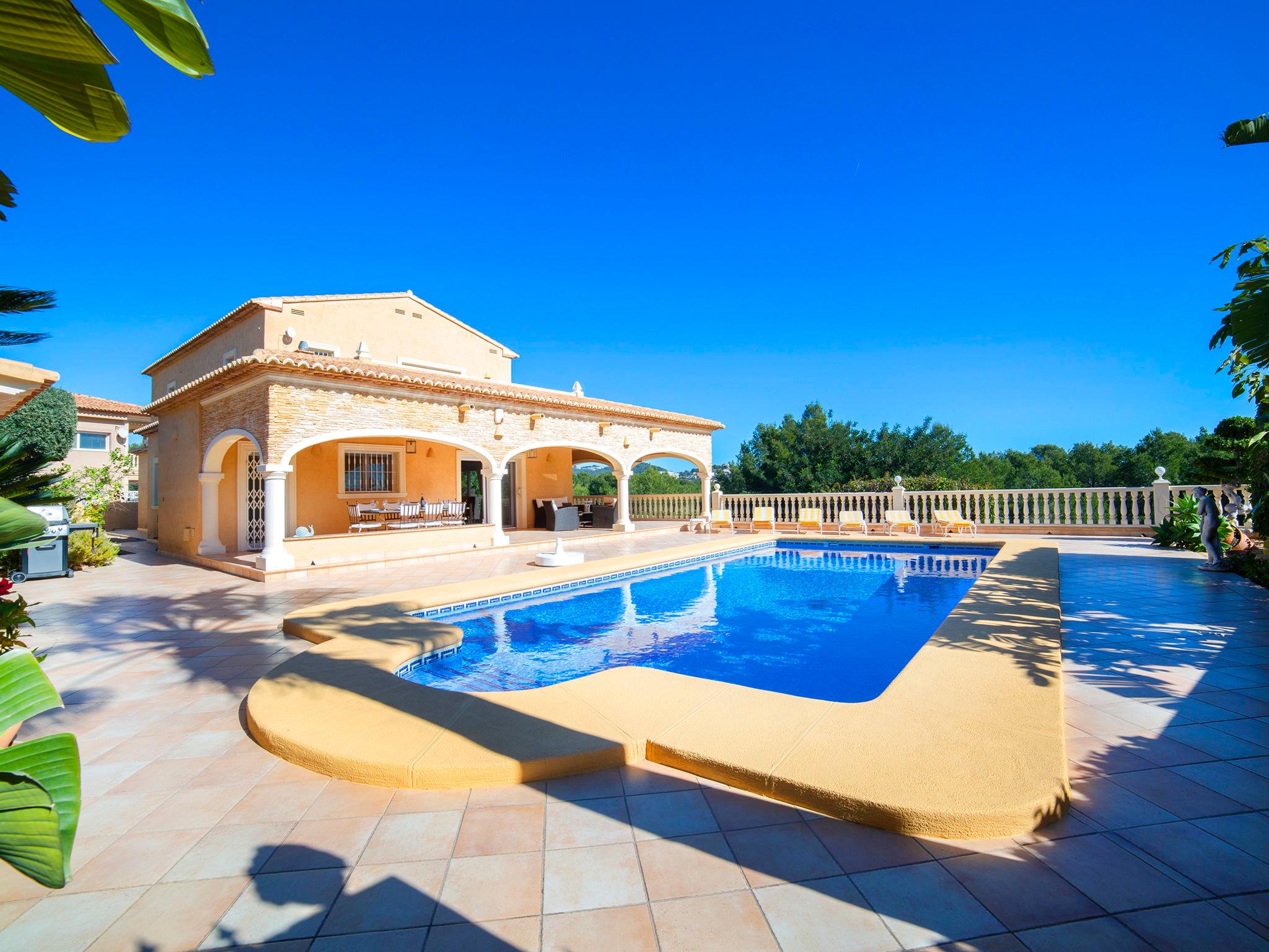 Foto 1 - Casa de 3 habitaciones en Calpe con piscina privada y vistas al mar