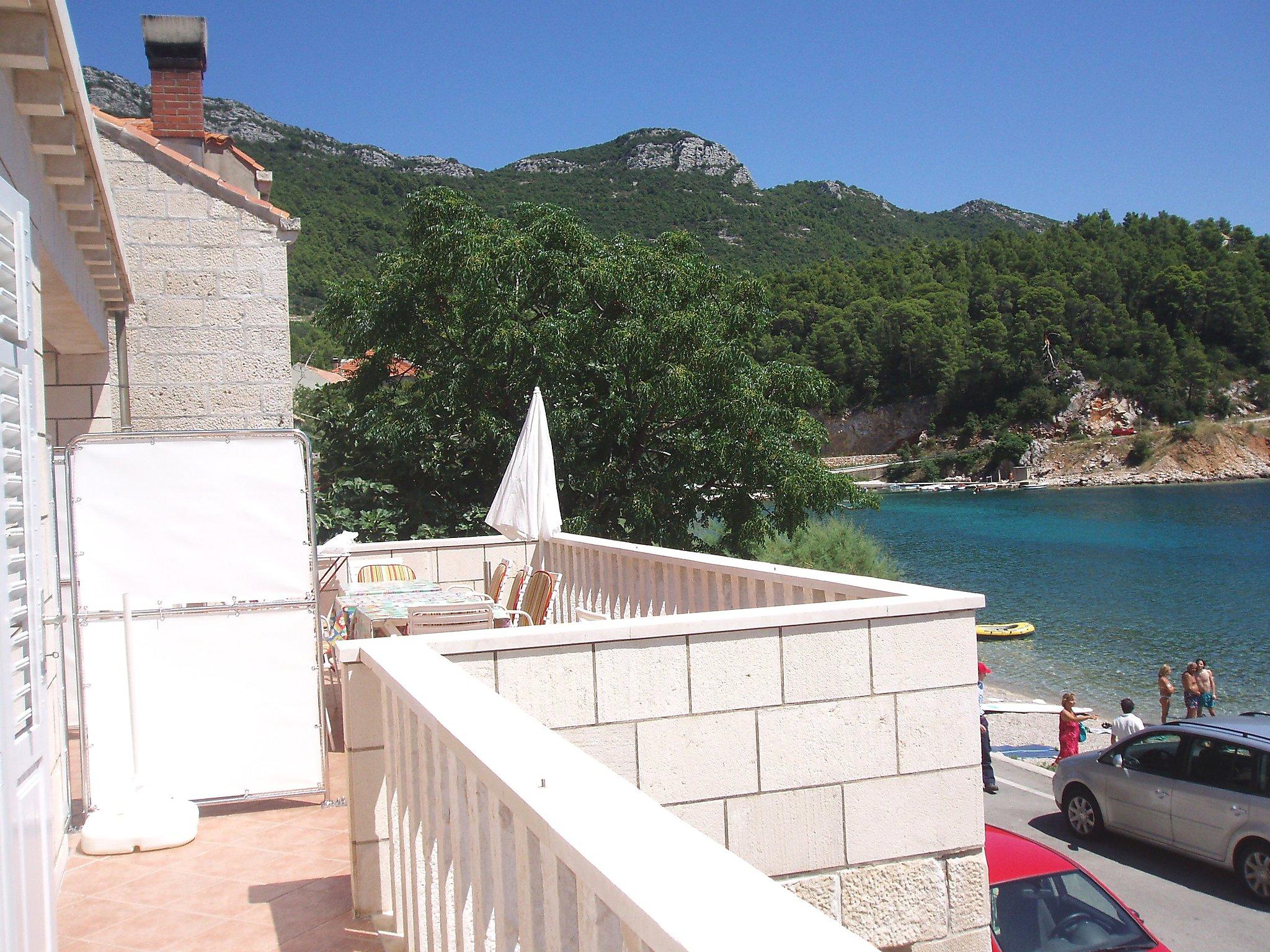 Foto 10 - Apartamento de 1 quarto em Orebić com vistas do mar