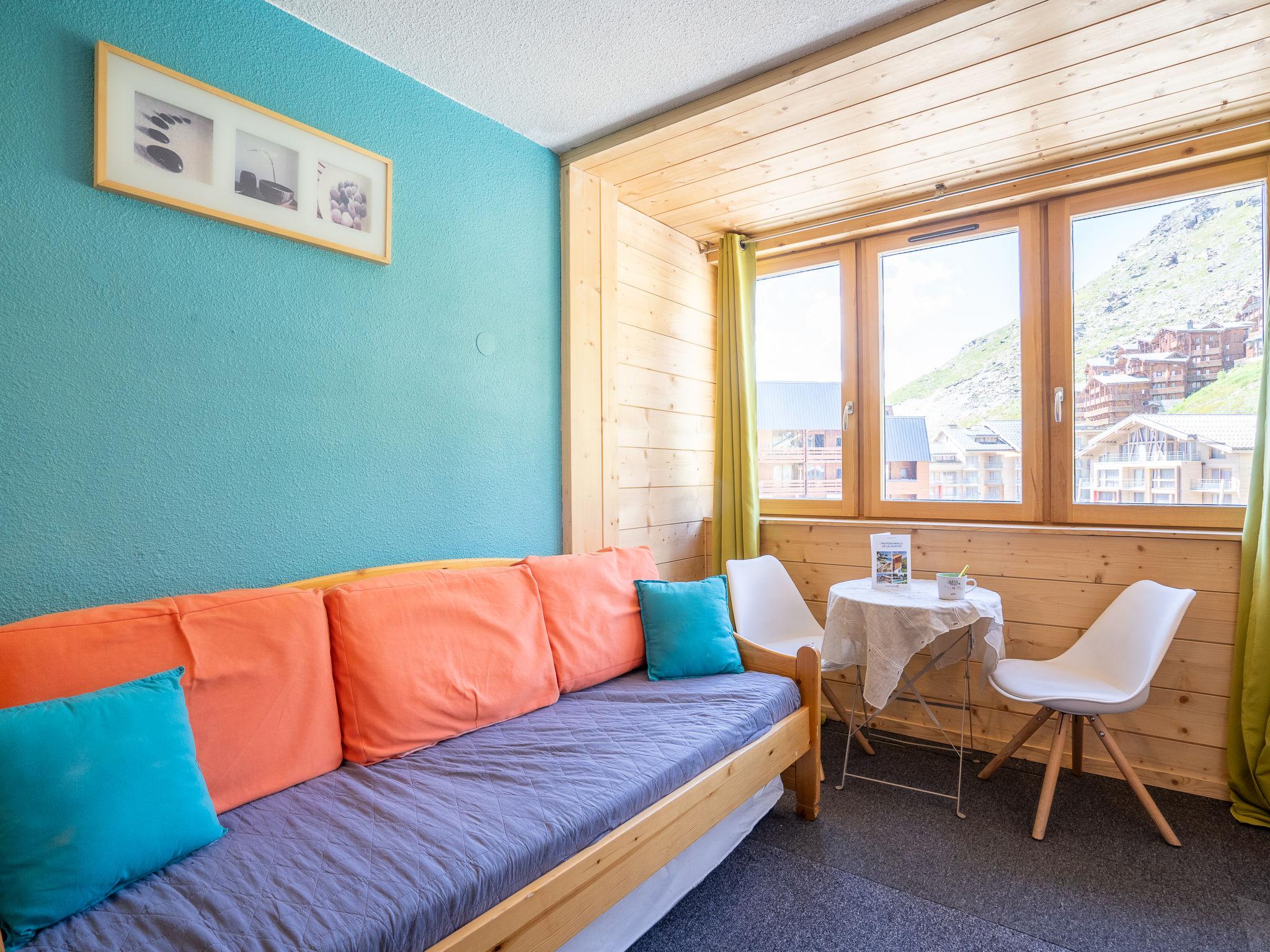 Foto 8 - Appartamento con 1 camera da letto a Les Belleville con vista sulle montagne