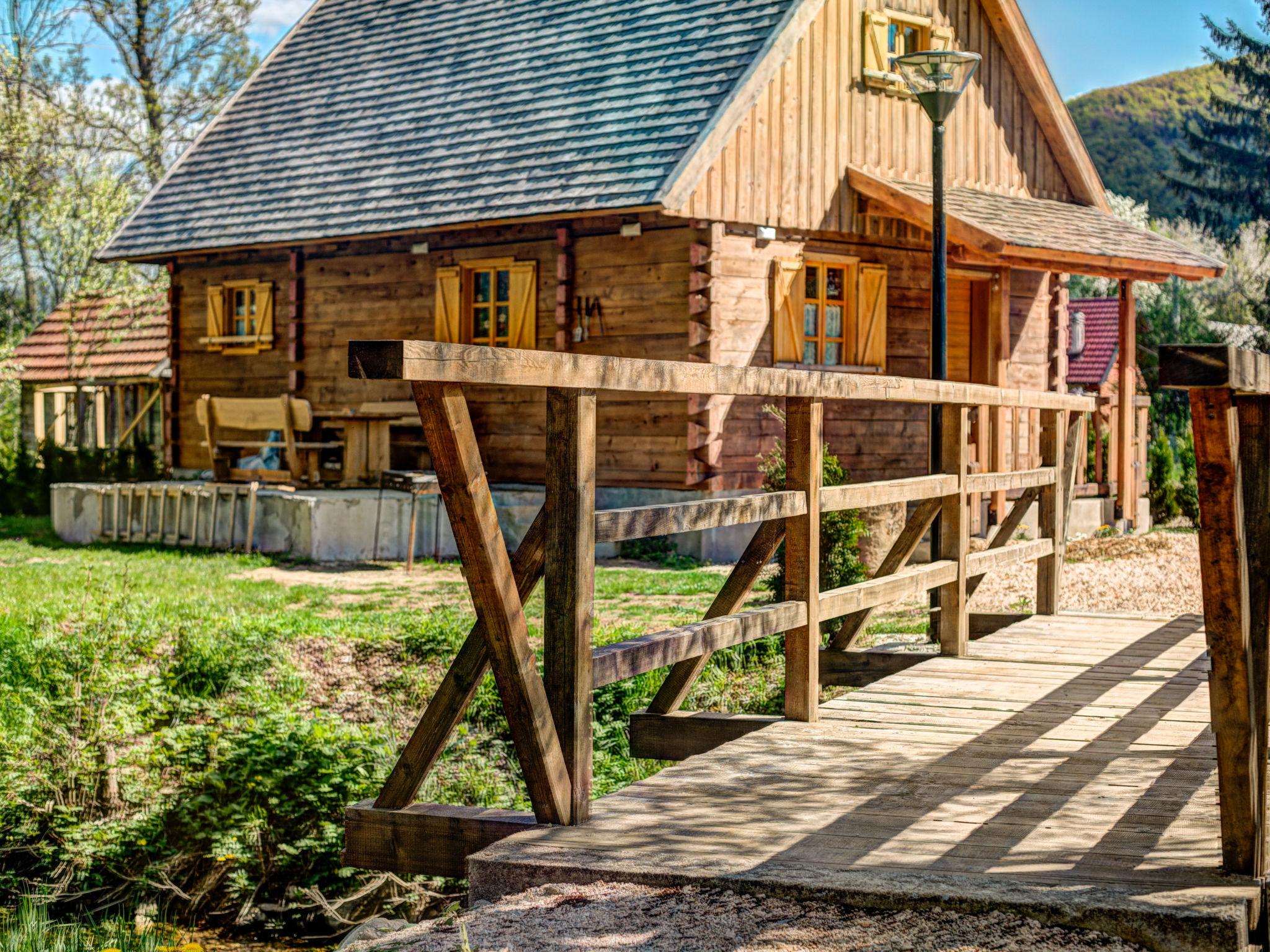 Photo 1 - Maison de 2 chambres à Plitvička jezera avec vues sur la montagne