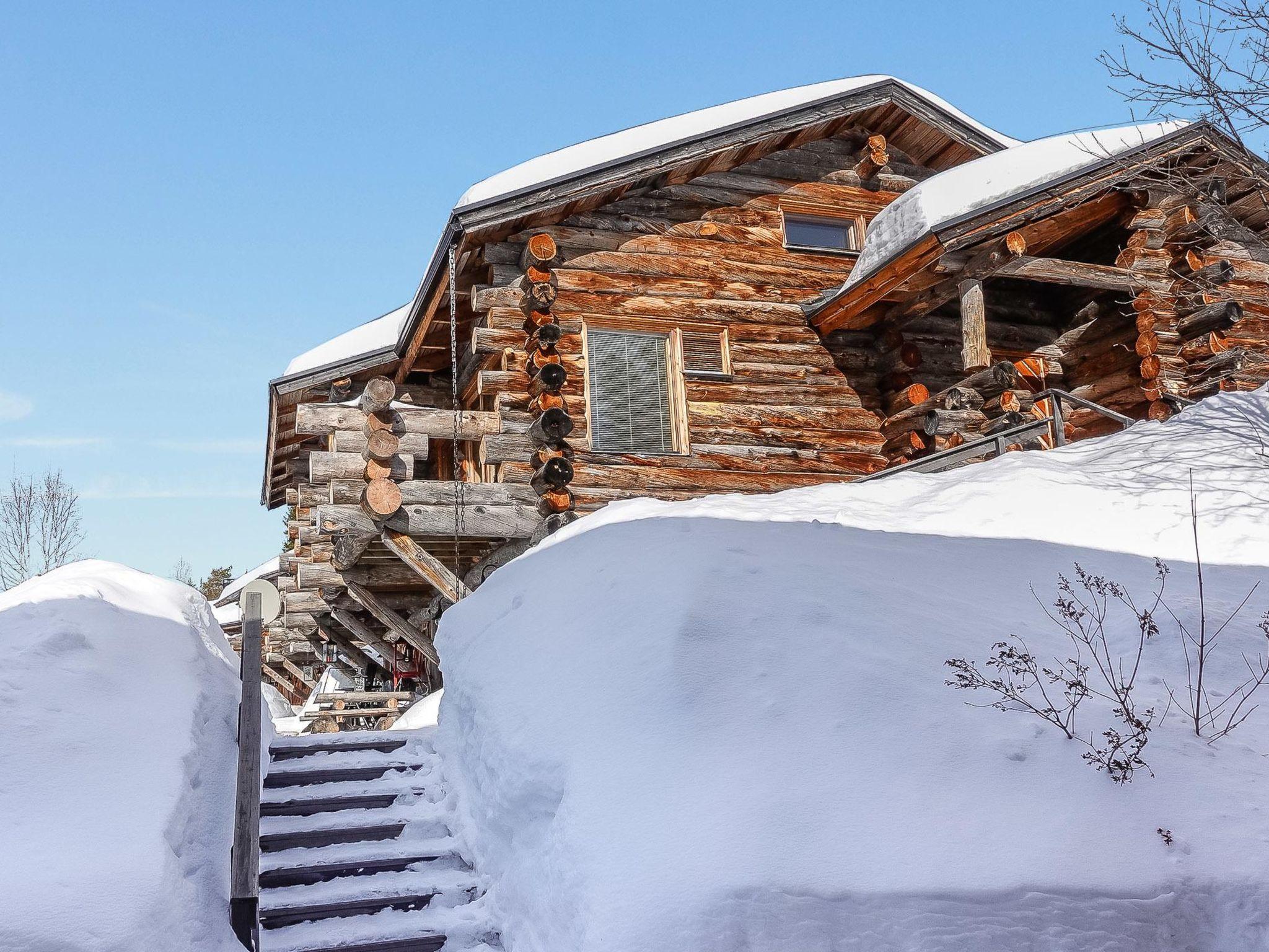 Foto 22 - Casa de 2 habitaciones en Salla con sauna y vistas a la montaña