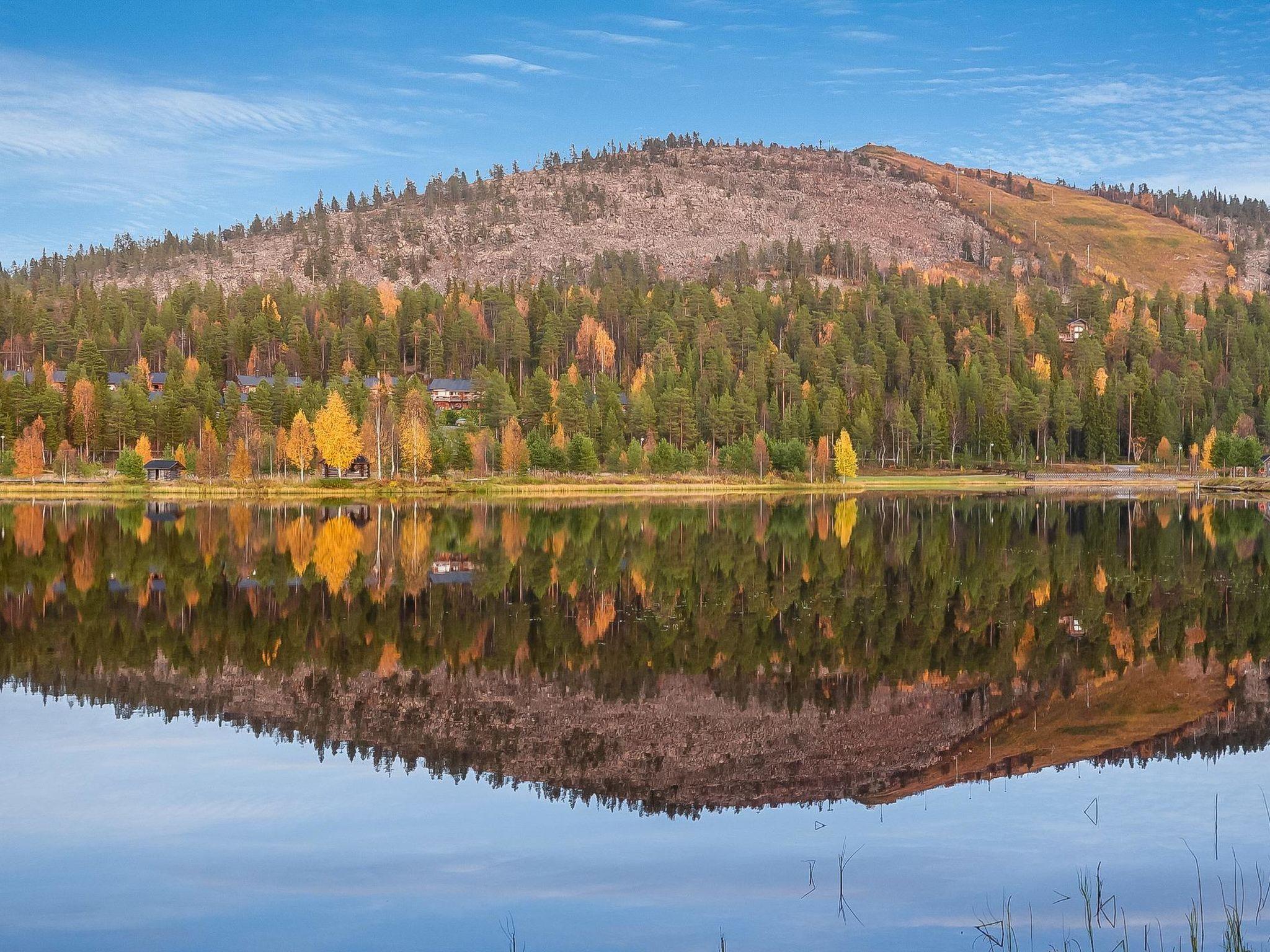 Foto 4 - Haus mit 2 Schlafzimmern in Salla mit sauna und blick auf die berge