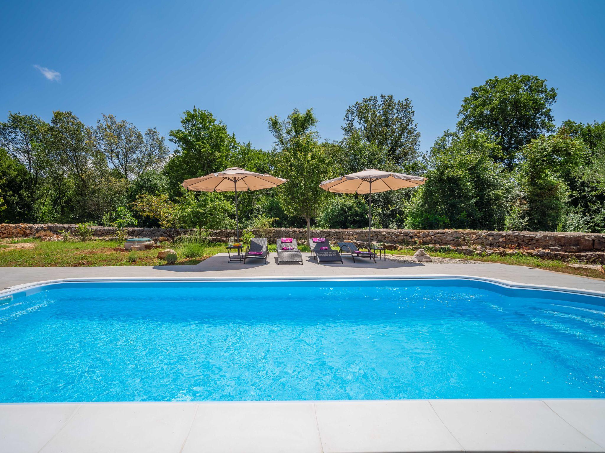 Photo 7 - Maison de 4 chambres à Dobrinj avec piscine privée et vues à la mer