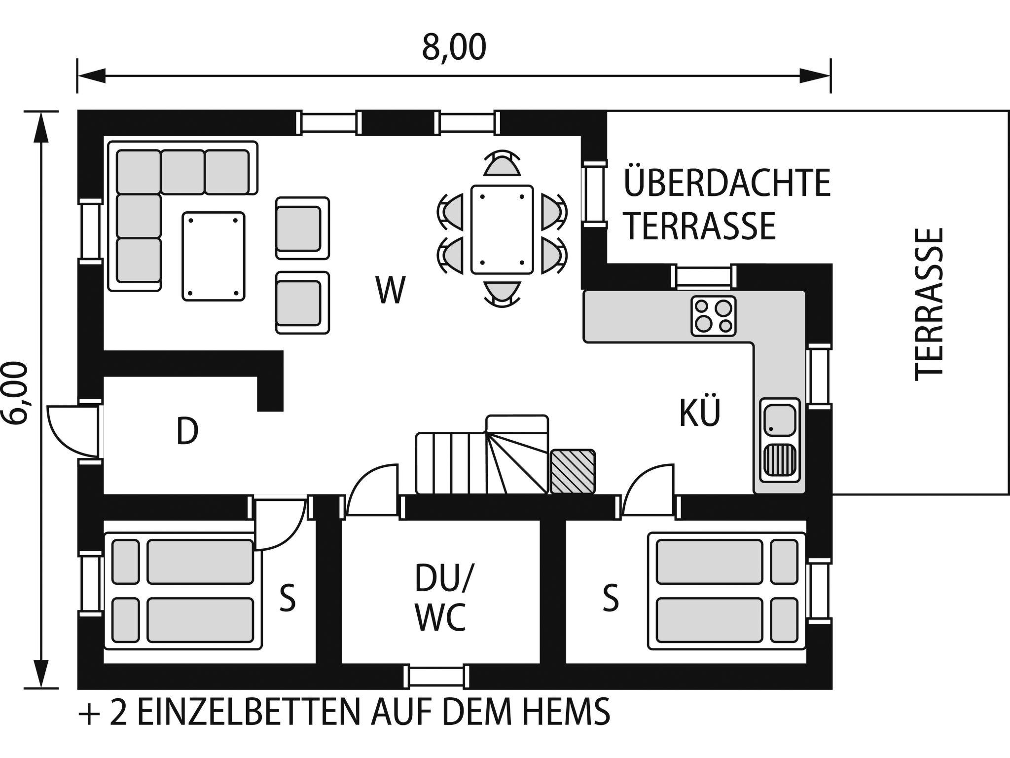 Foto 17 - Casa con 2 camere da letto a Hyllestad con giardino e terrazza