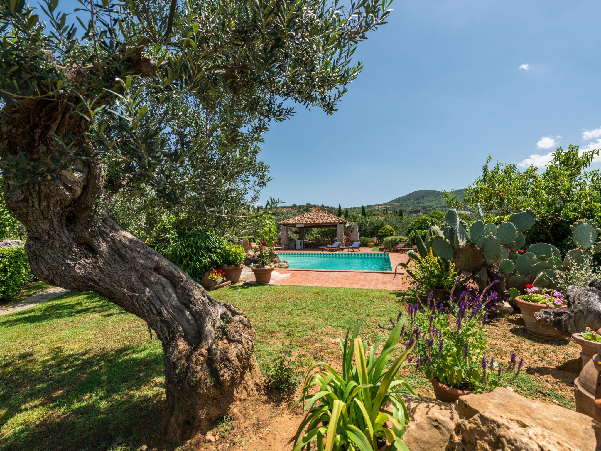 Foto 24 - Casa de 3 habitaciones en Scansano con piscina privada y vistas al mar