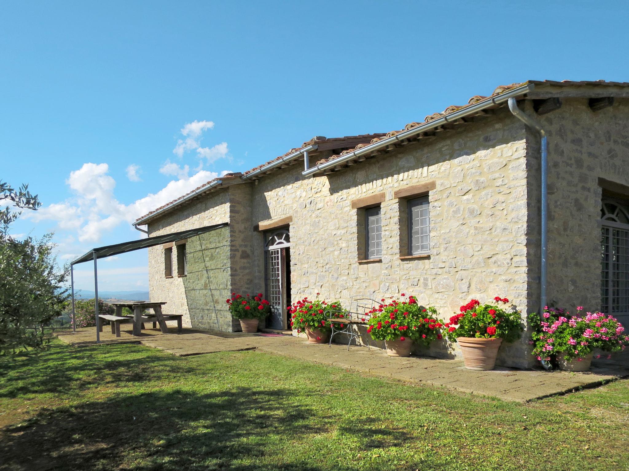 Foto 2 - Casa de 3 quartos em Scansano com piscina privada e vistas do mar