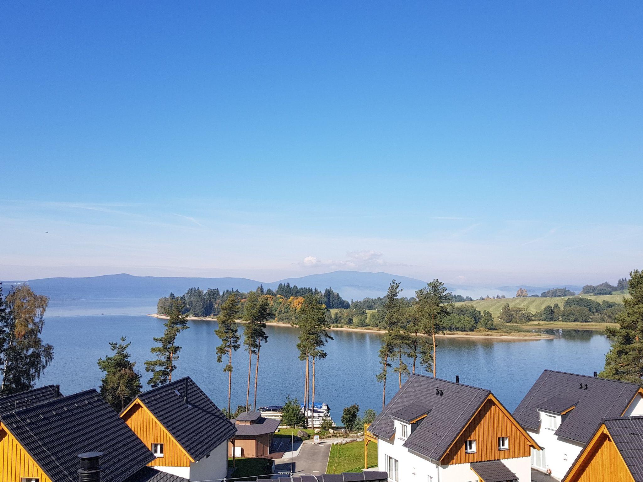 Foto 24 - Haus mit 2 Schlafzimmern in Frymburk mit terrasse und blick auf die berge