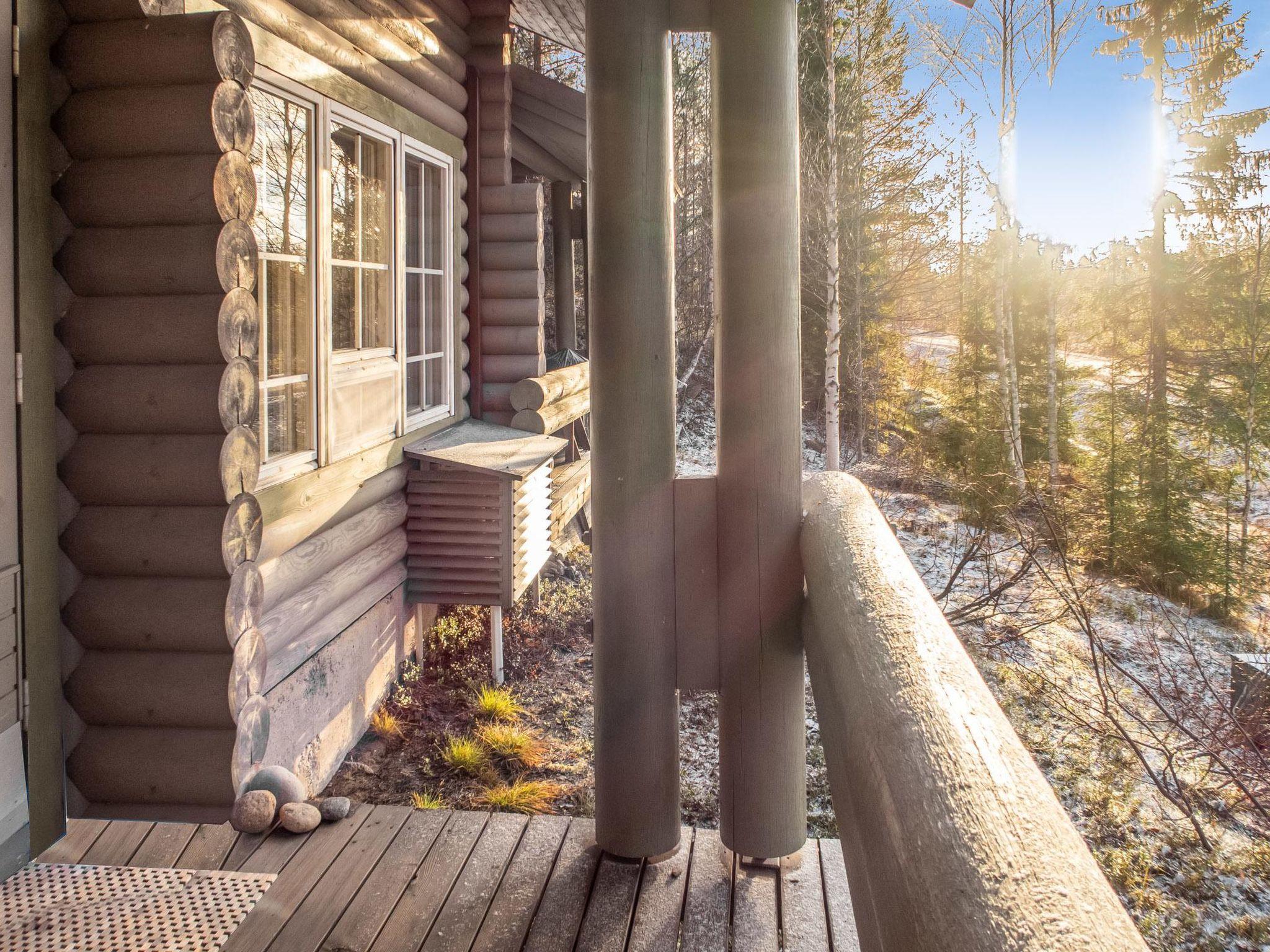 Foto 15 - Haus mit 1 Schlafzimmer in Kuusamo mit sauna und blick auf die berge