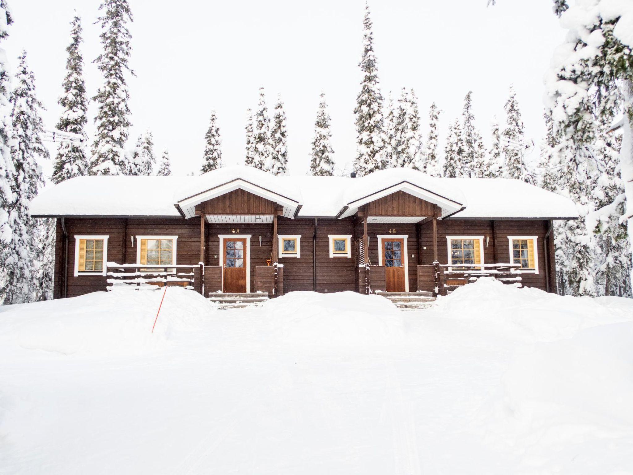 Foto 1 - Casa con 3 camere da letto a Kuusamo con sauna e vista sulle montagne