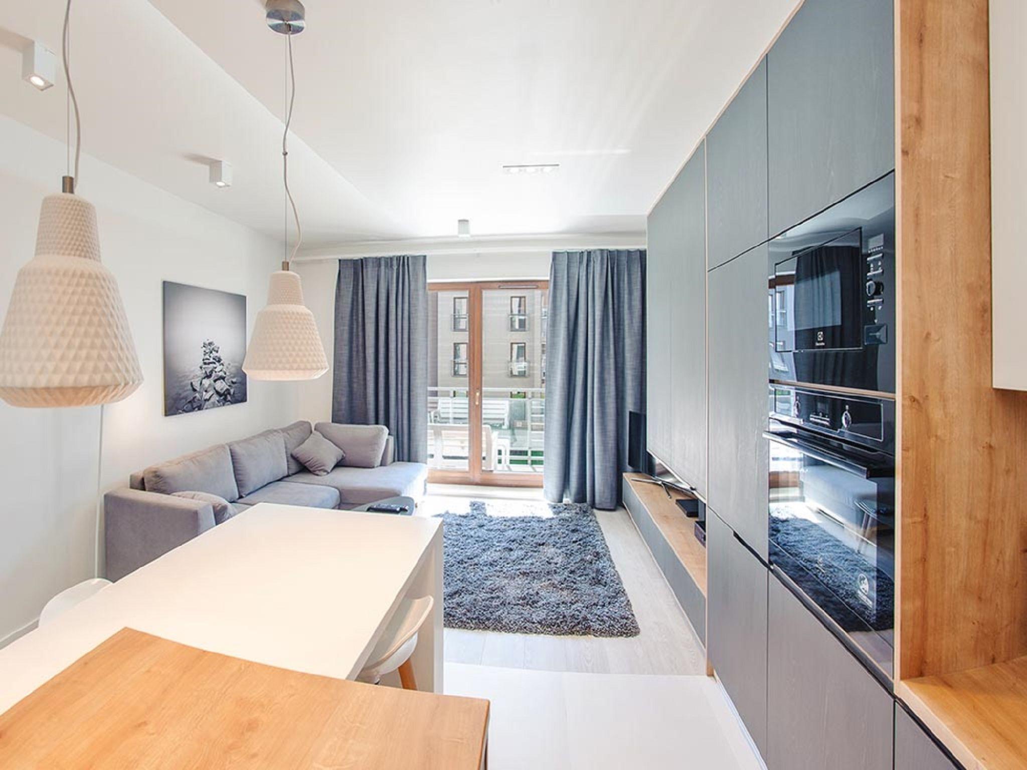 Foto 3 - Appartamento con 1 camera da letto a Sopot con terrazza e vista mare