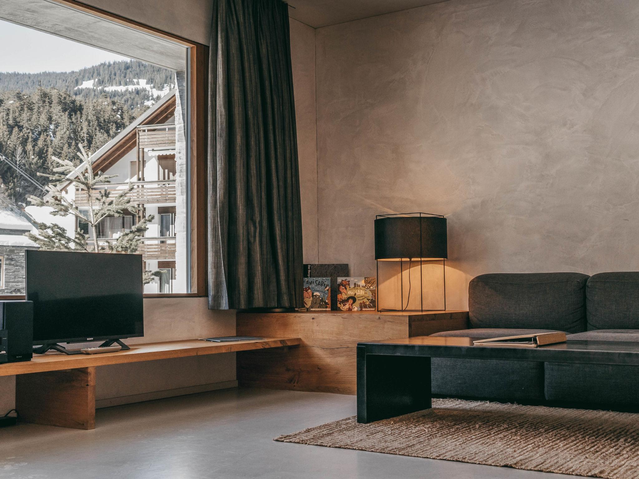 Foto 6 - Apartamento de 2 quartos em Laax com vista para a montanha