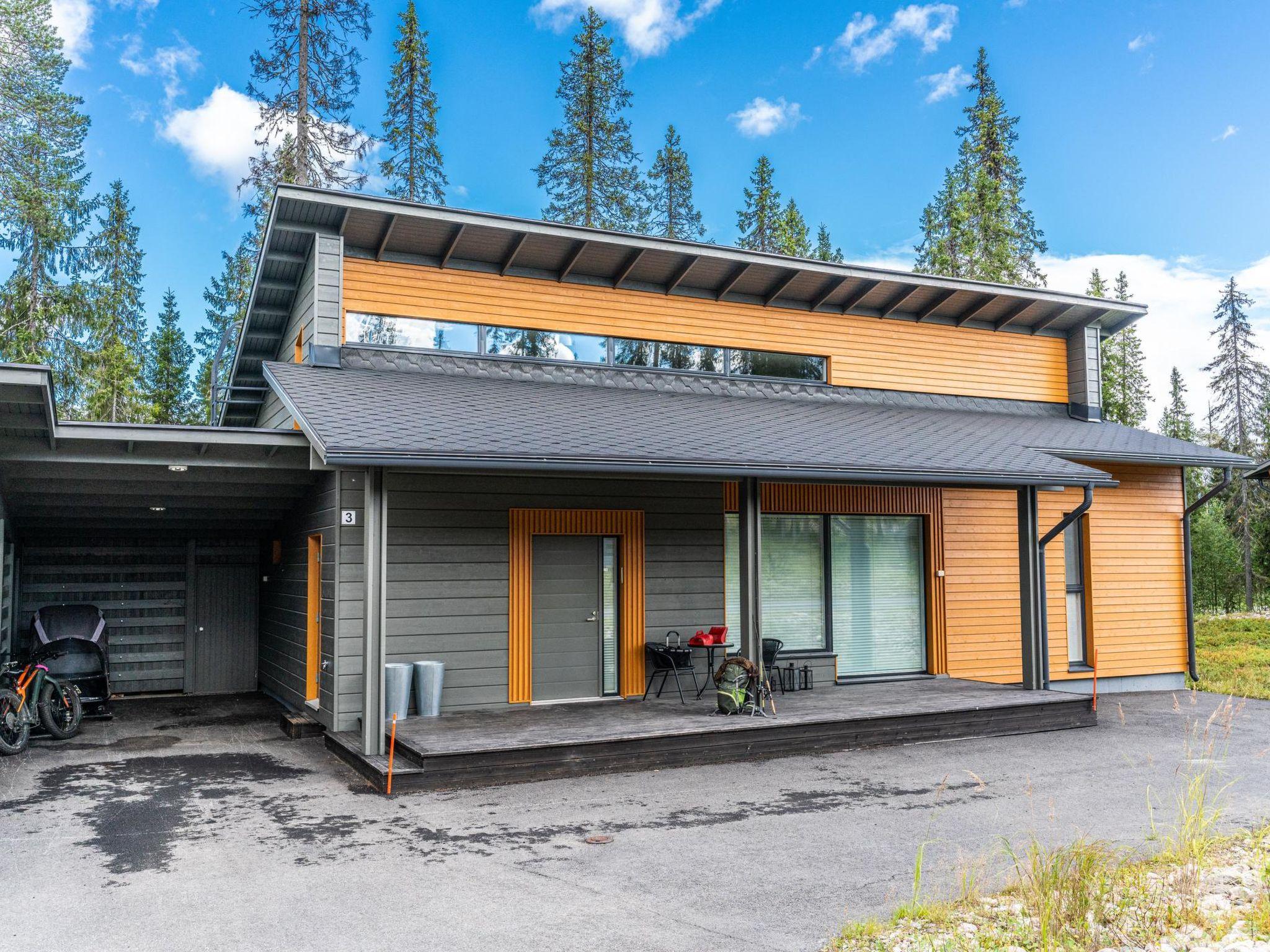 Foto 5 - Casa de 3 quartos em Pudasjärvi com sauna e vista para a montanha
