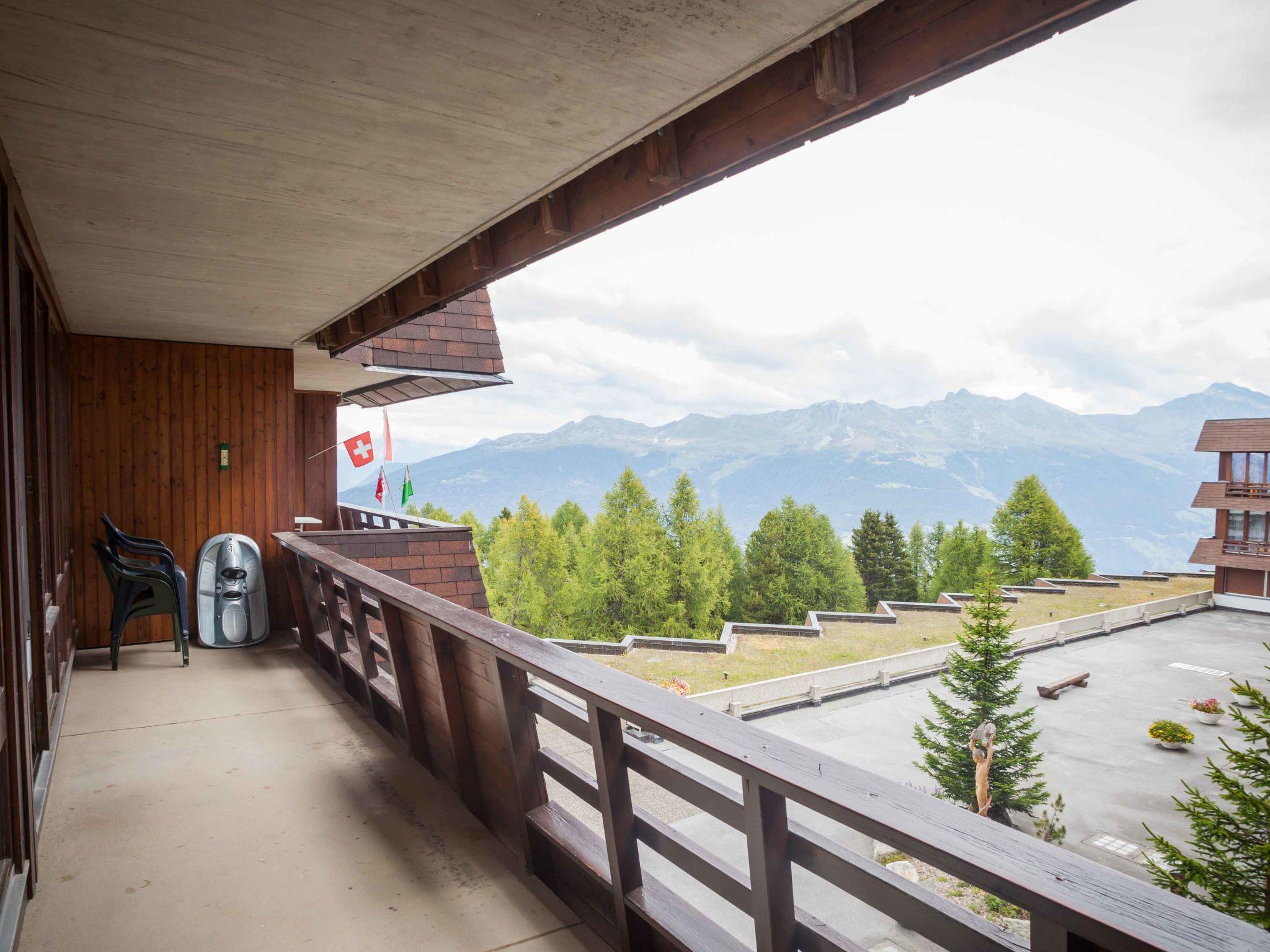 Foto 9 - Appartamento con 2 camere da letto a Vex con piscina e vista sulle montagne