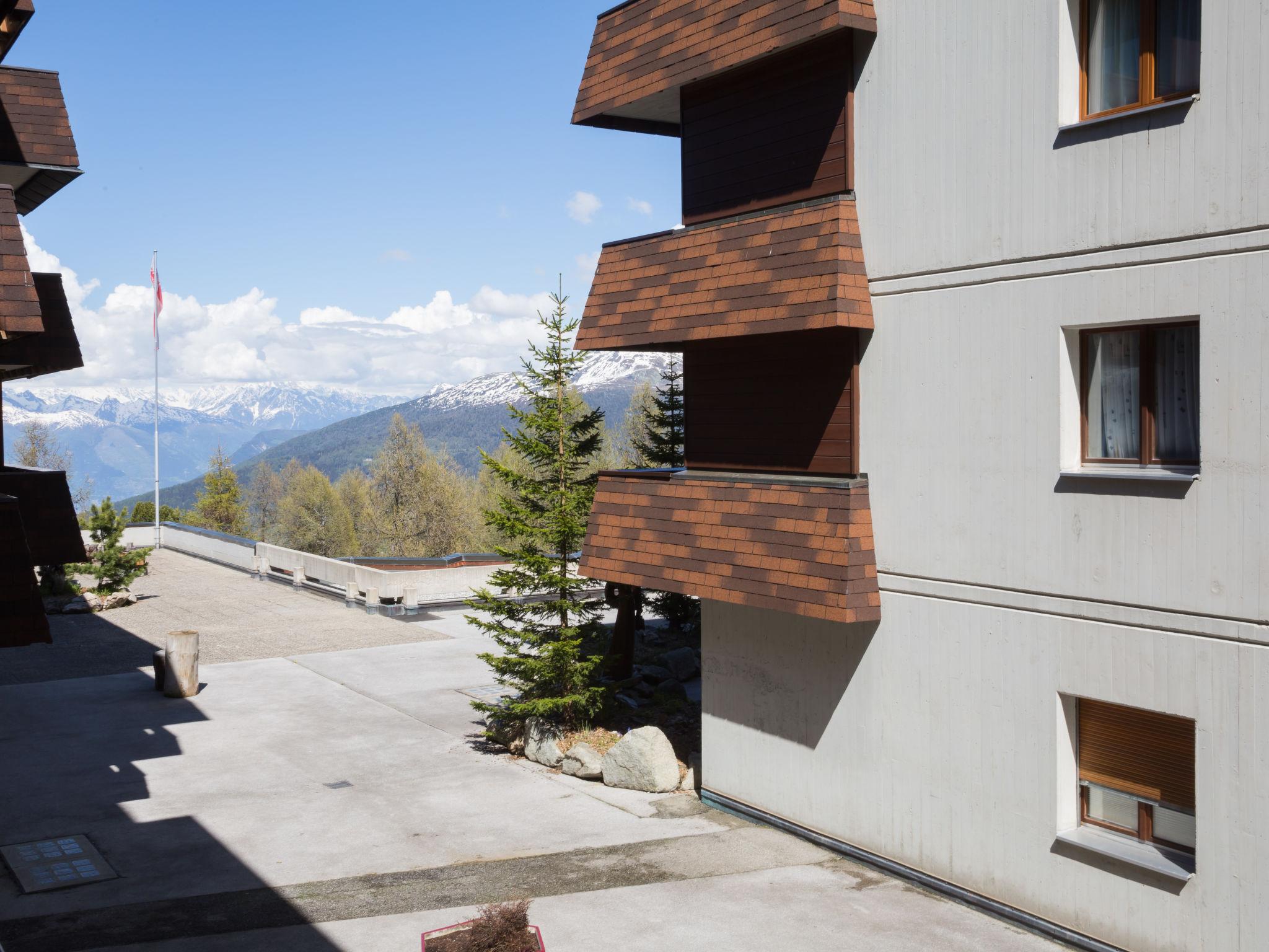 Foto 1 - Apartamento em Vex com piscina e vista para a montanha