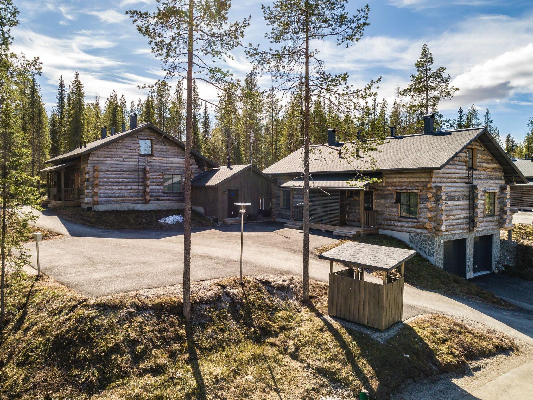 Foto 1 - Casa de 1 quarto em Kittilä com sauna e vista para a montanha