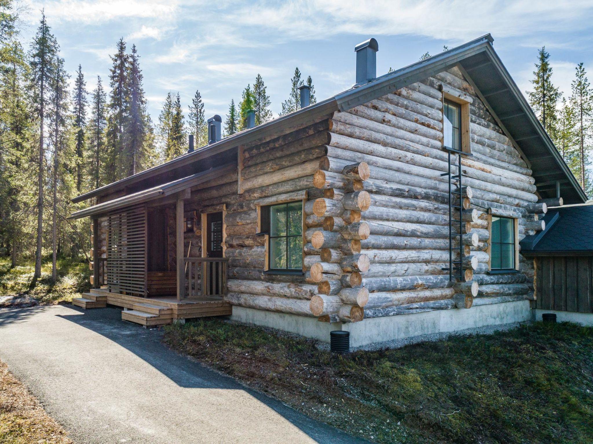 Foto 3 - Haus mit 1 Schlafzimmer in Kittilä mit sauna und blick auf die berge